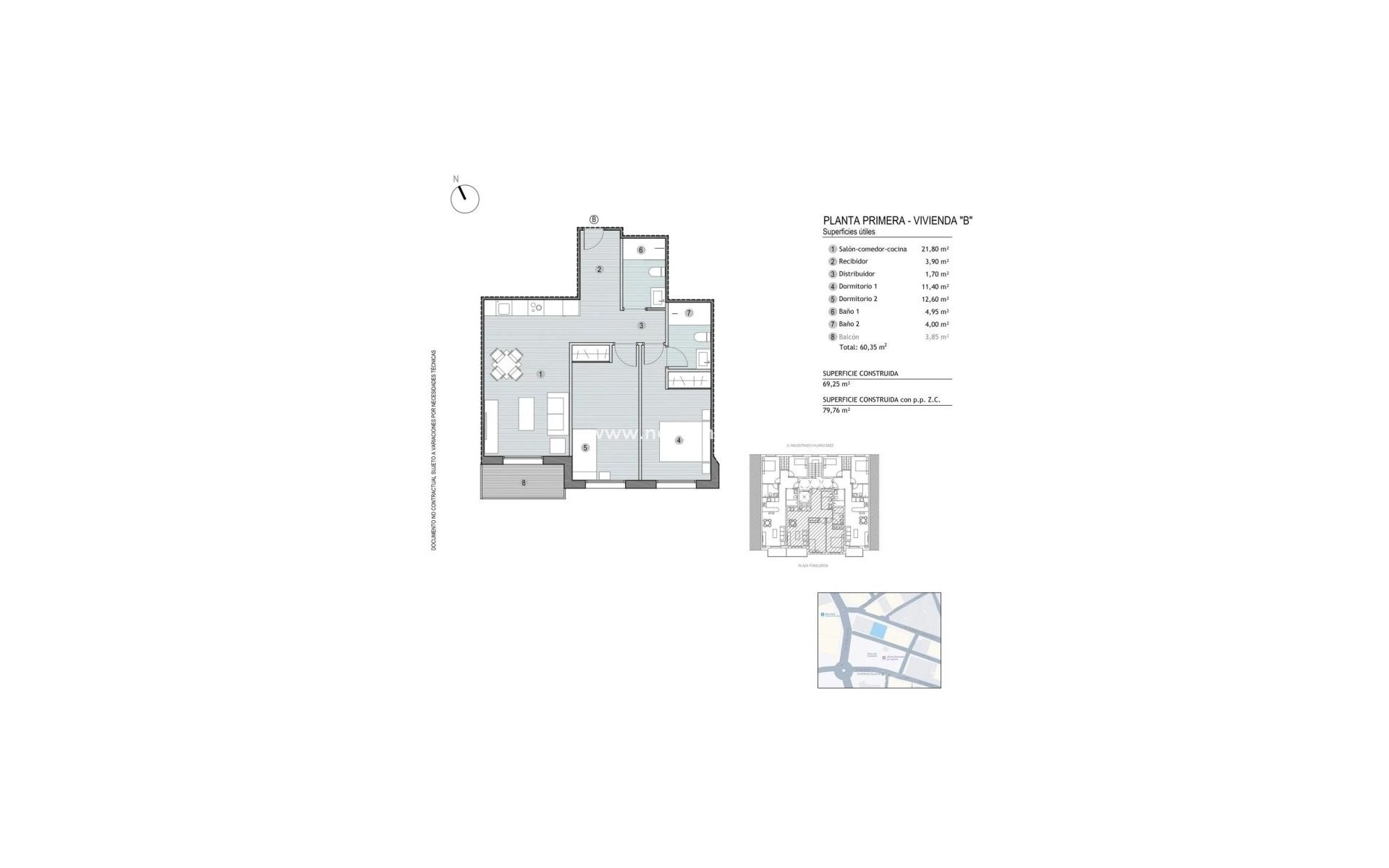 Neue Gebäude - Wohnung - Mazarron - Calle Juan Sebastián Elcano, 24