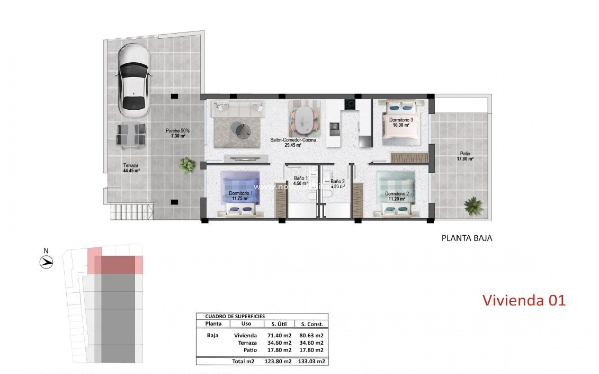 Neue Gebäude - Wohnung - Pilar de la Horadada - 03190