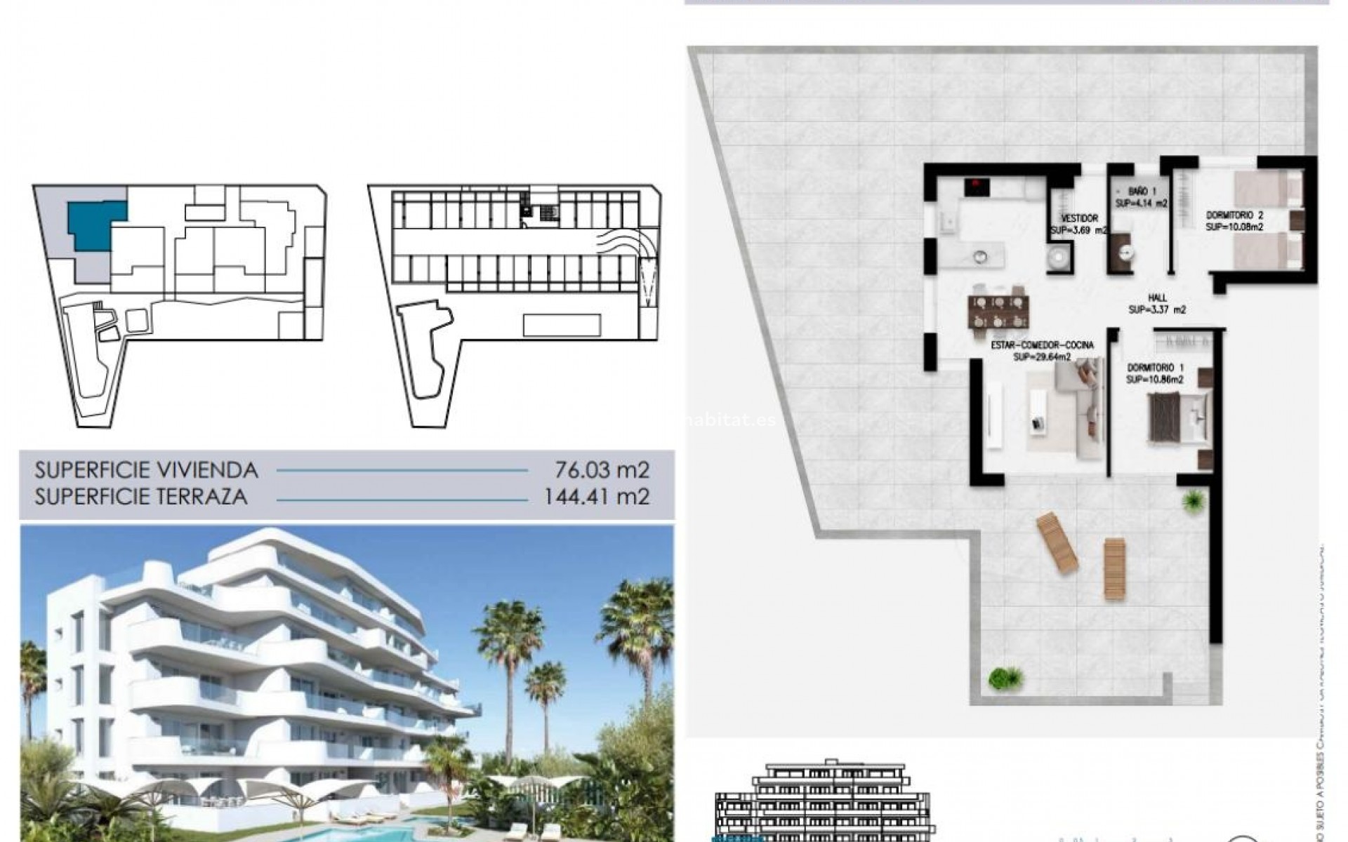 Neue Gebäude - Wohnung - Pilar de la Horadada - 03191