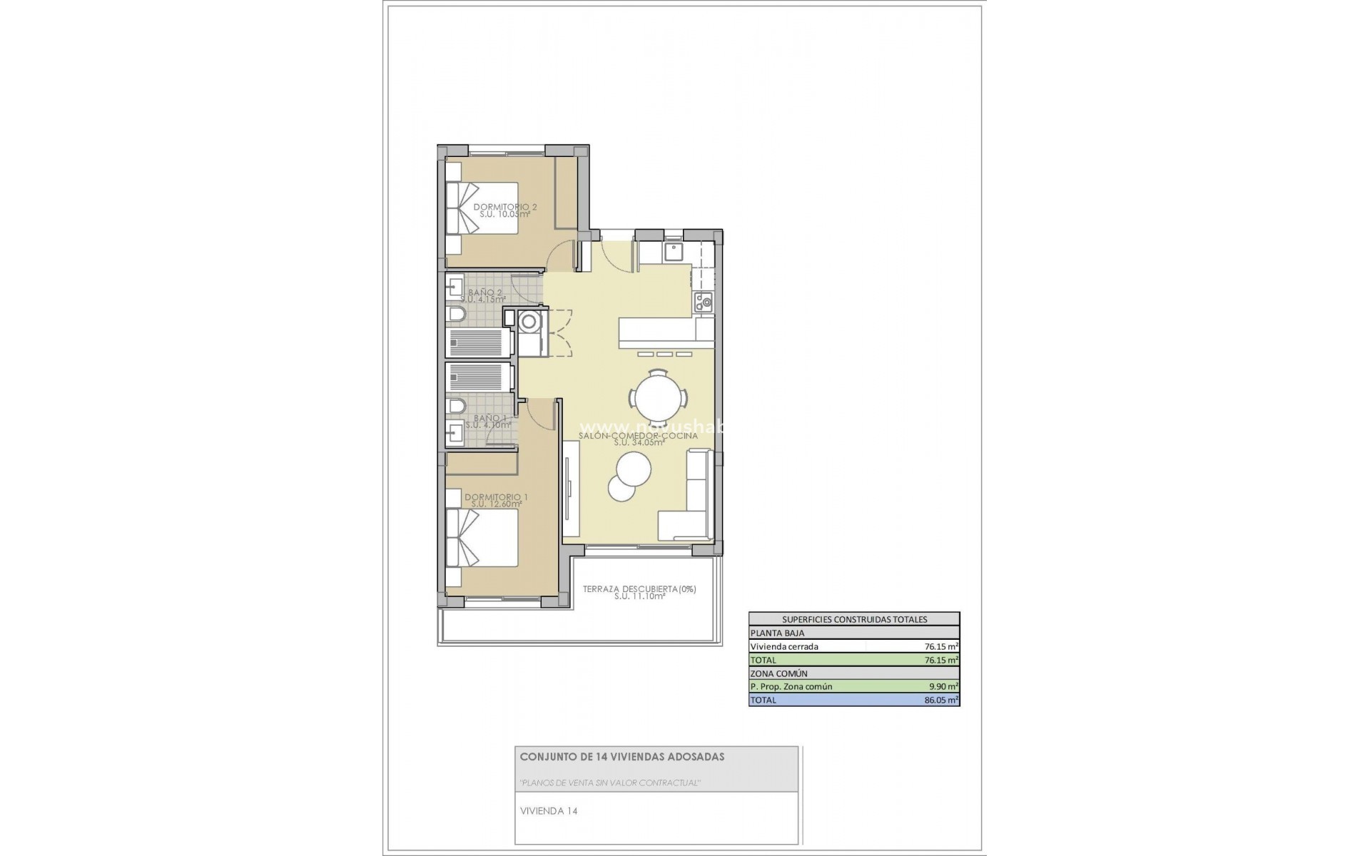 Neue Gebäude - Wohnung - Rojales / Ciudad Quesada - Rojales