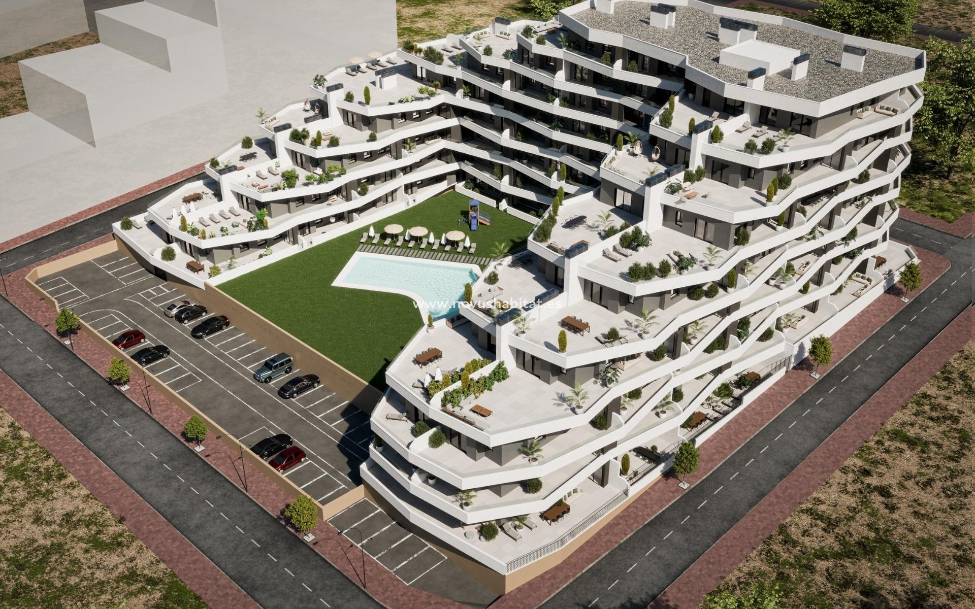 Neue Gebäude - Wohnung - San Miguel de Salinas
