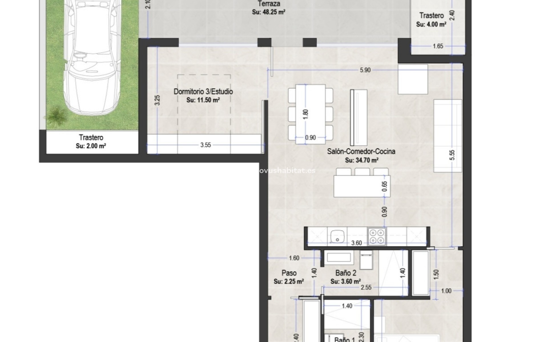 Neue Gebäude - Wohnung - San Pedro del Pinatar - 30740