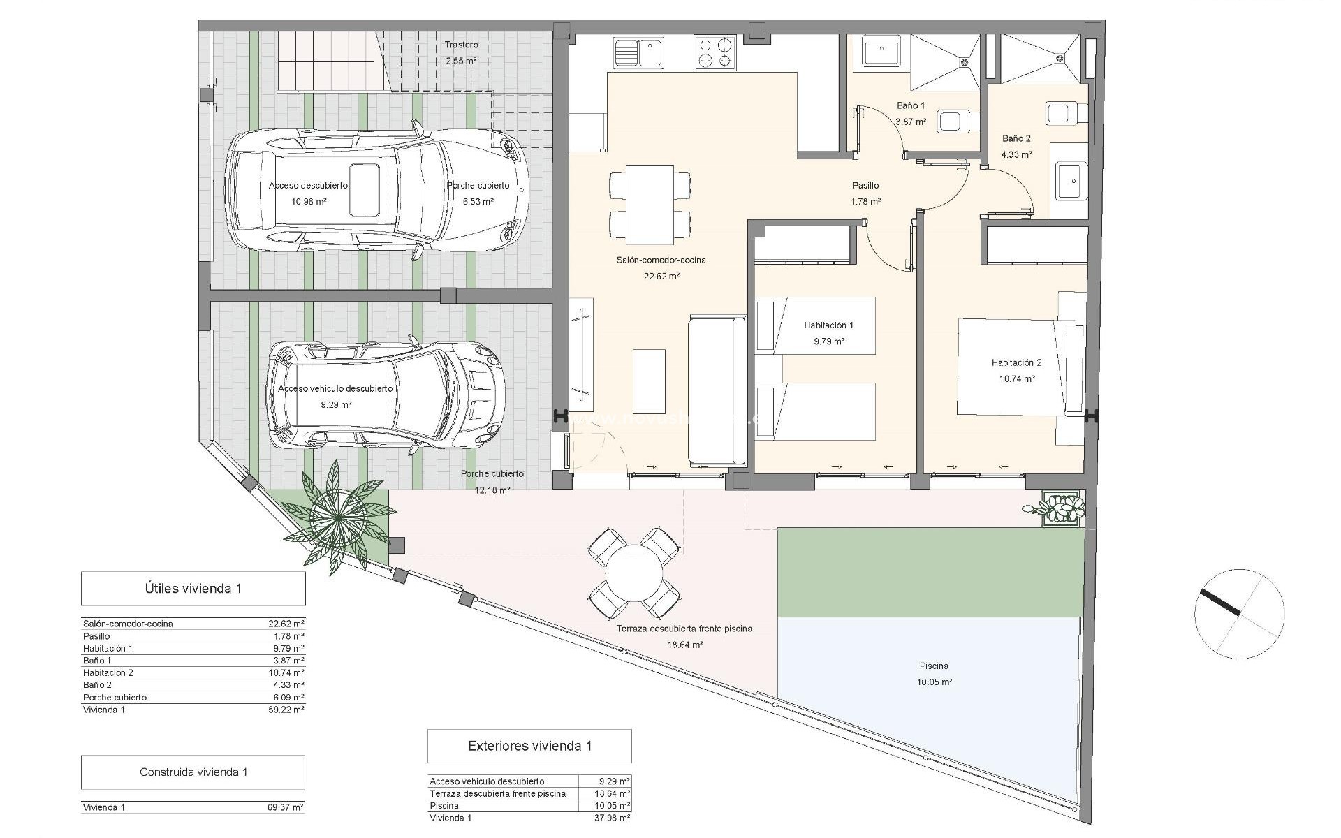 Neue Gebäude - Wohnung - San Pedro del Pinatar - Lo Pagan