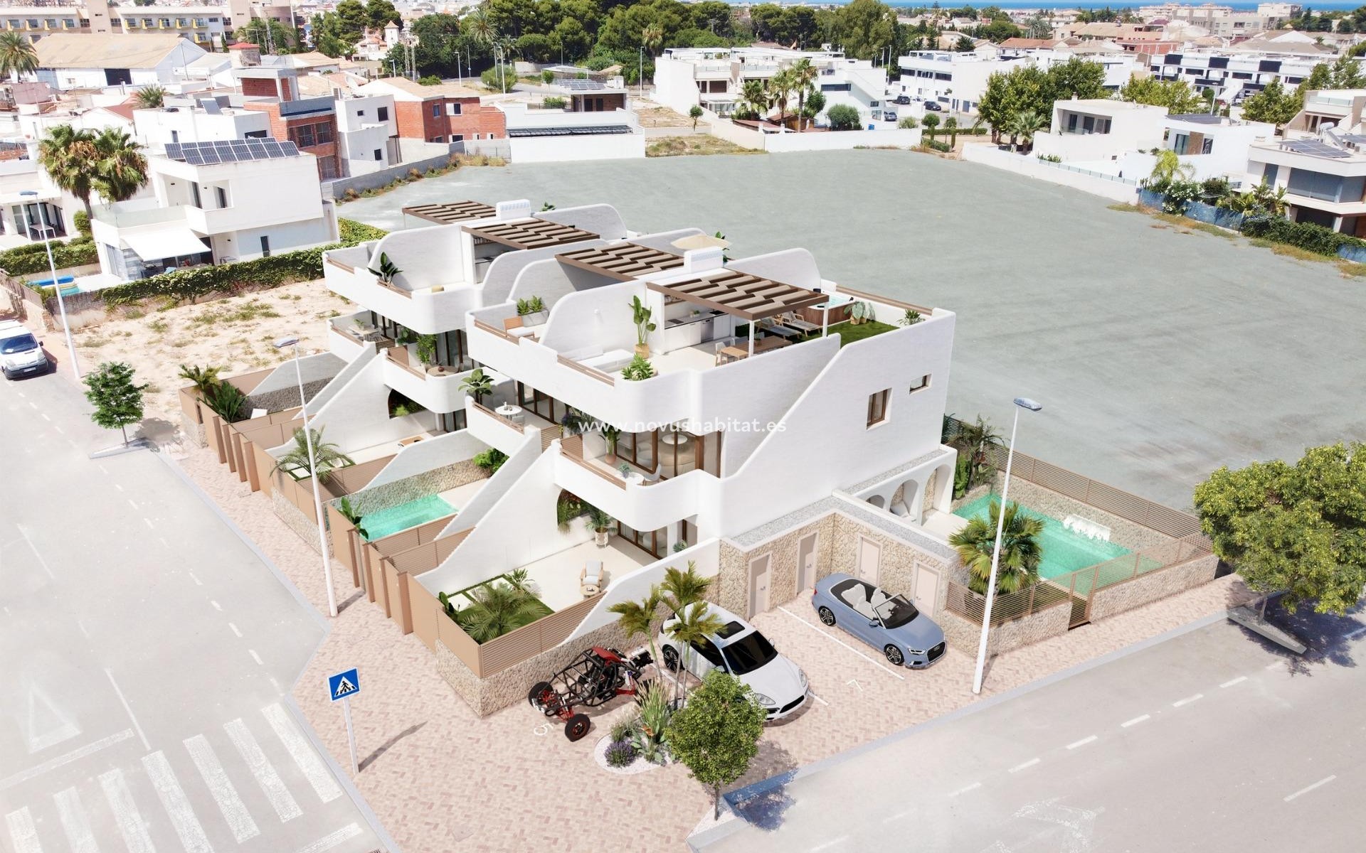 Neue Gebäude - Wohnung - San Pedro del Pinatar - Los Cuarteros