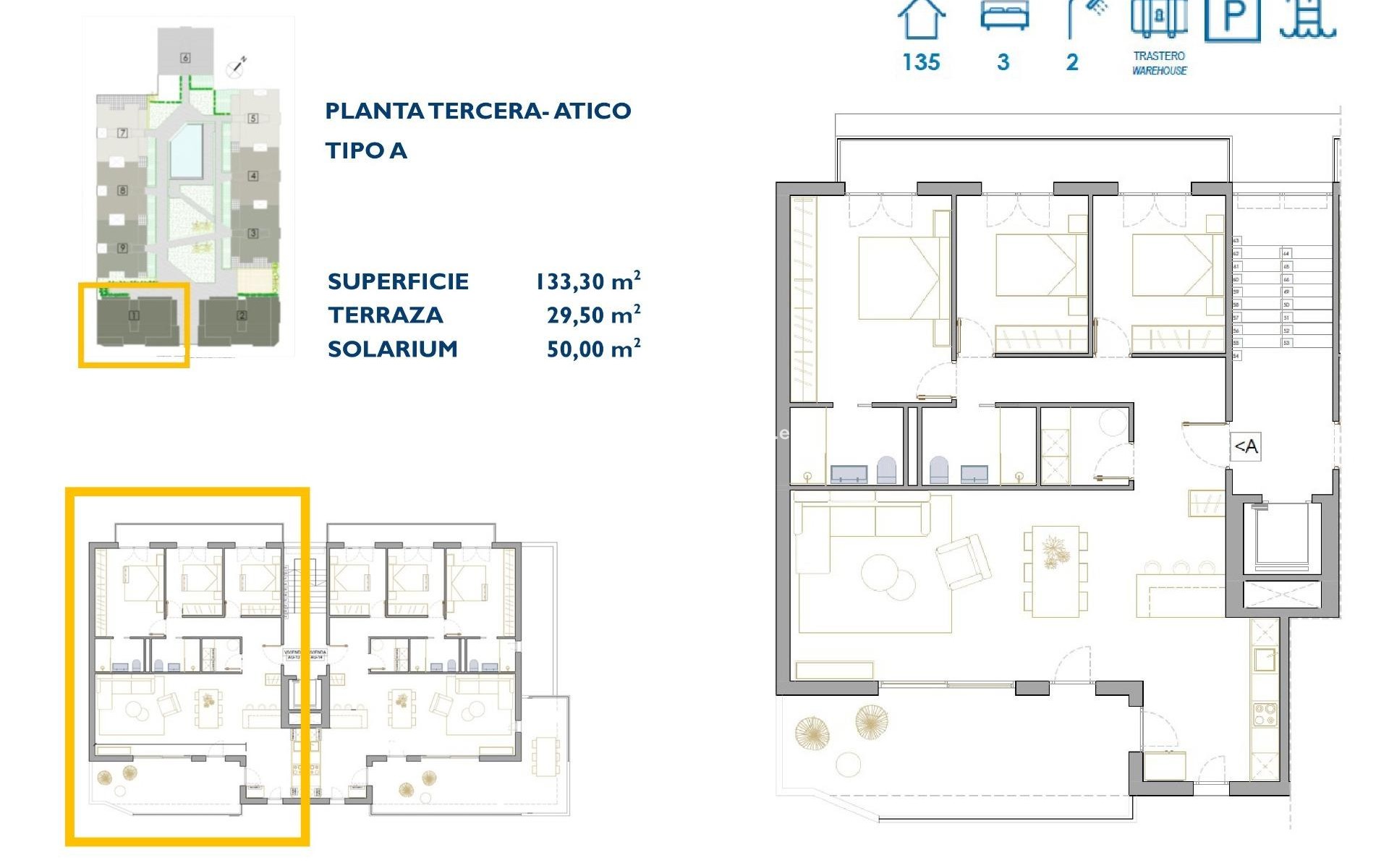 Neue Gebäude - Wohnung - San Pedro del Pinatar - Pueblo