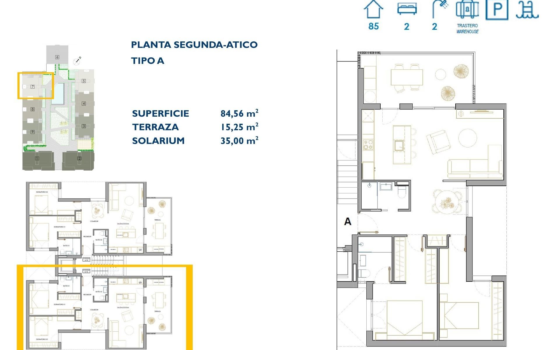 Neue Gebäude - Wohnung - San Pedro del Pinatar - Pueblo