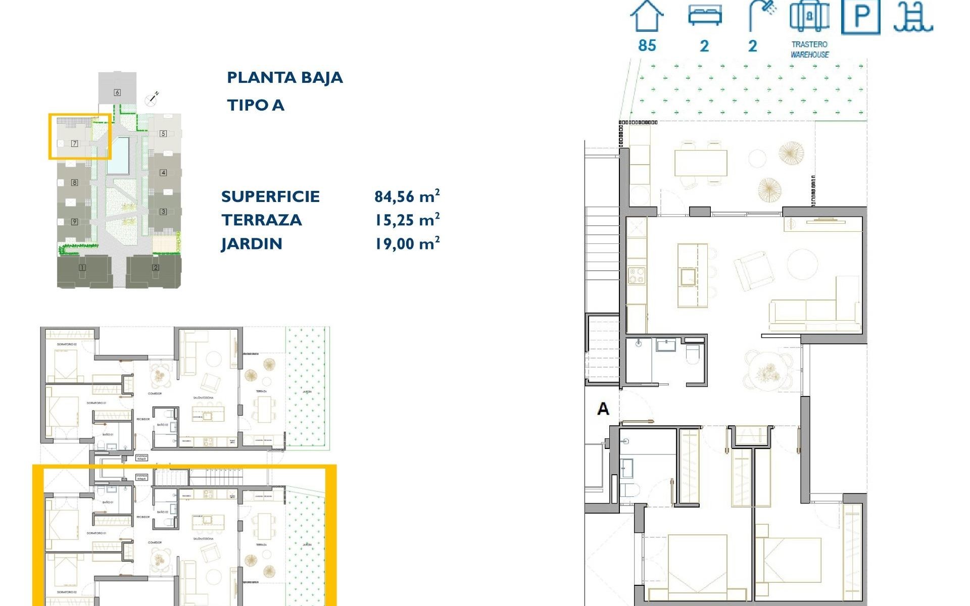 Neue Gebäude - Wohnung - San Pedro del Pinatar - Pueblo