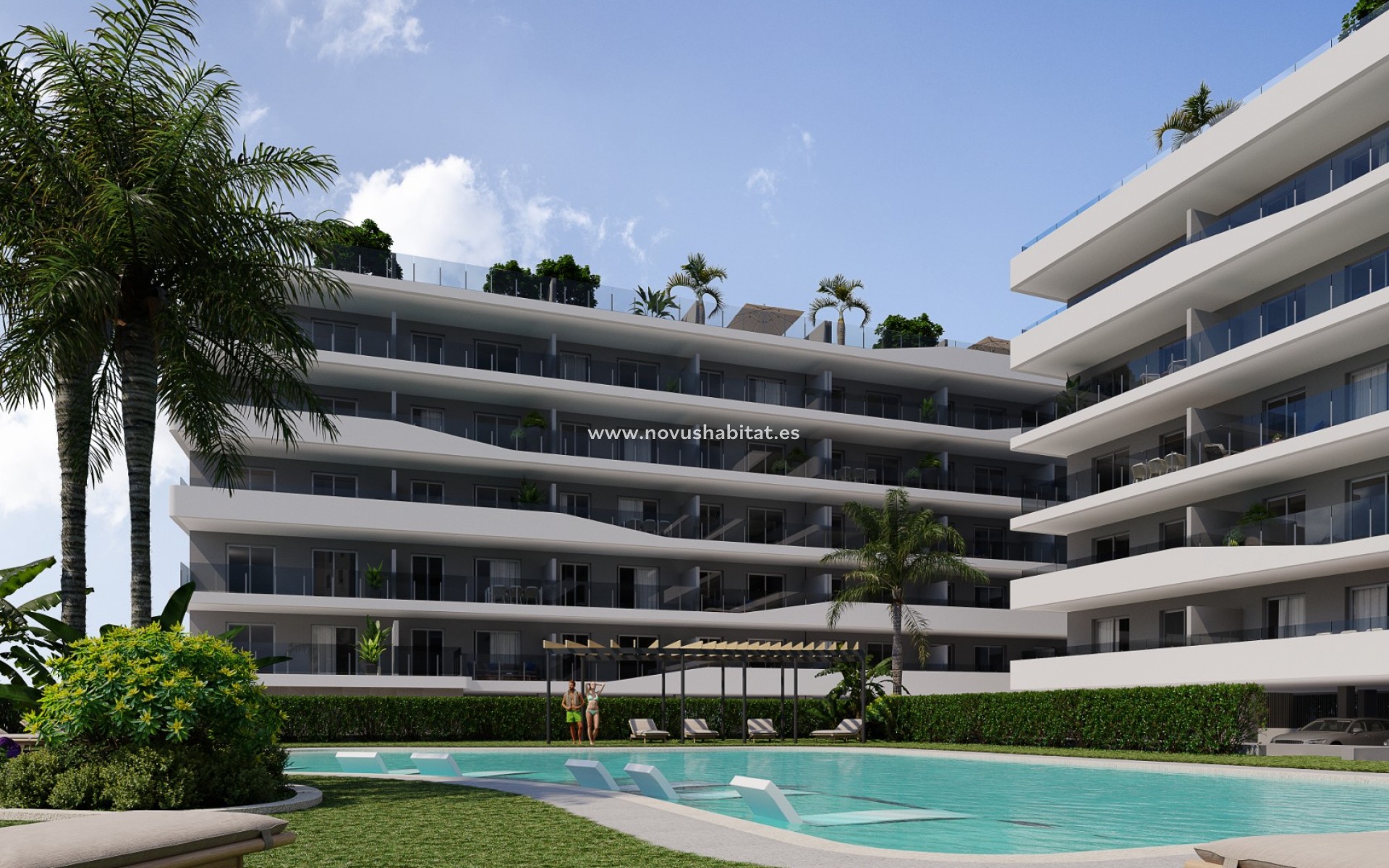Neue Gebäude - Wohnung - Santa Pola - Tamarit