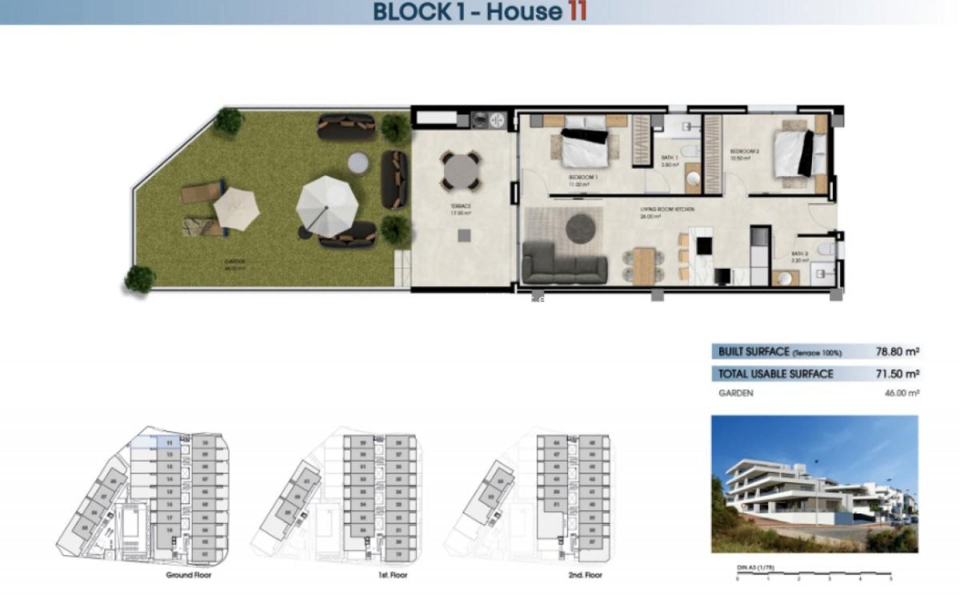 Neue Gebäude - Wohnung - The Marina - 03008