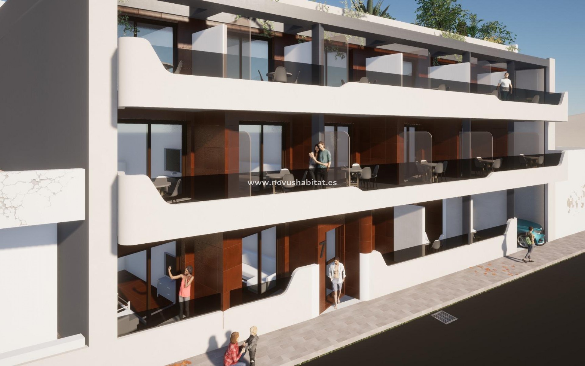 Neue Gebäude - Wohnung - Torrevieja - Playa del Cura