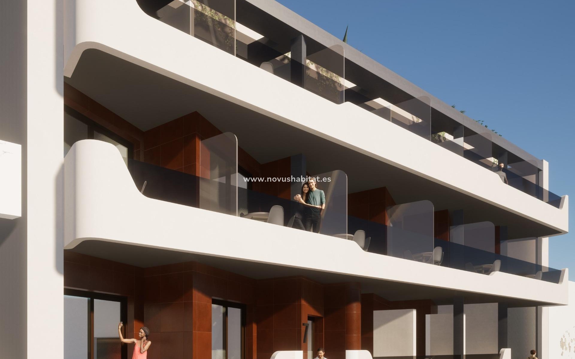 Neue Gebäude - Wohnung - Torrevieja - Playa del Cura