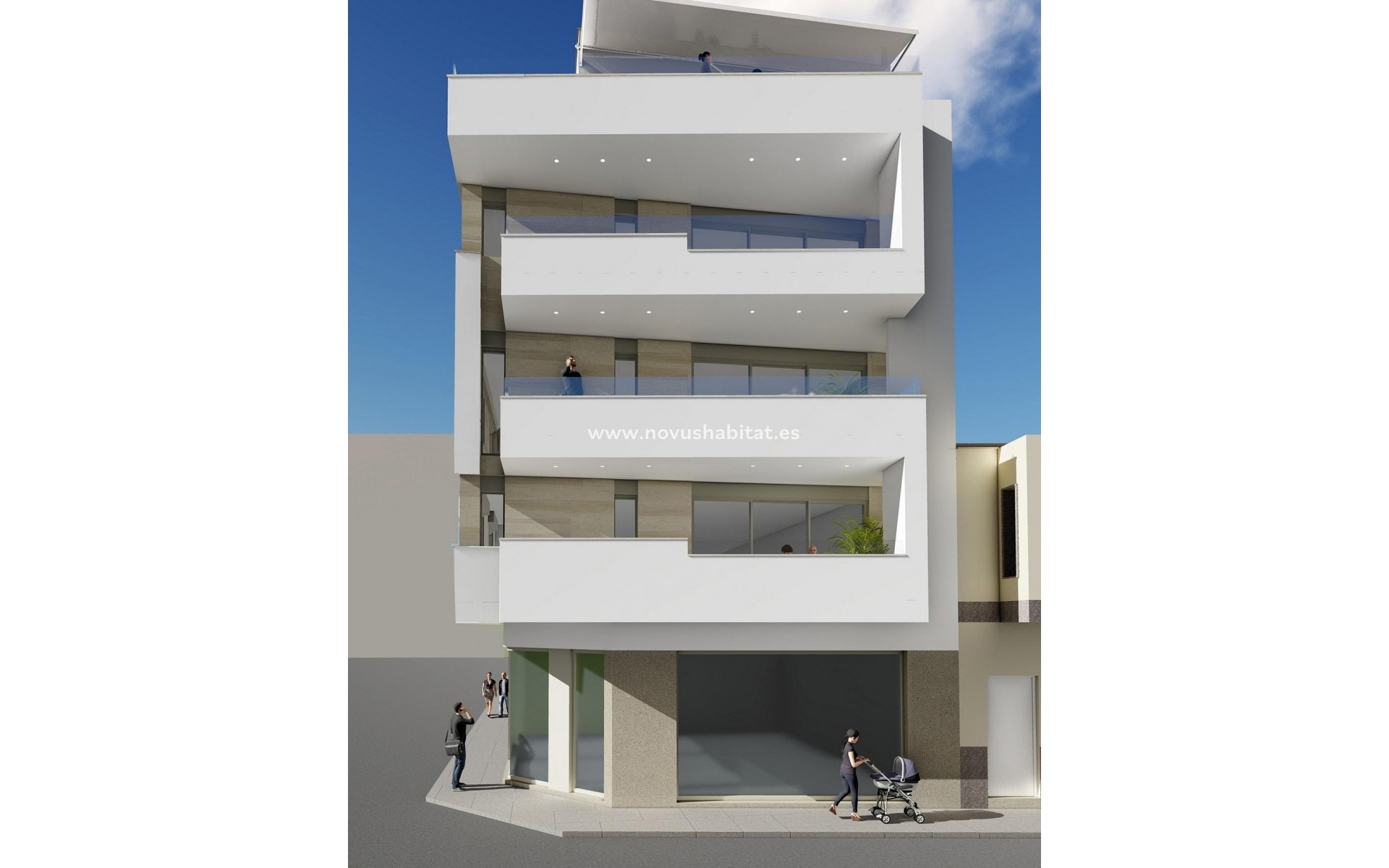 Neue Gebäude - Wohnung - Torrevieja - Playa del Cura