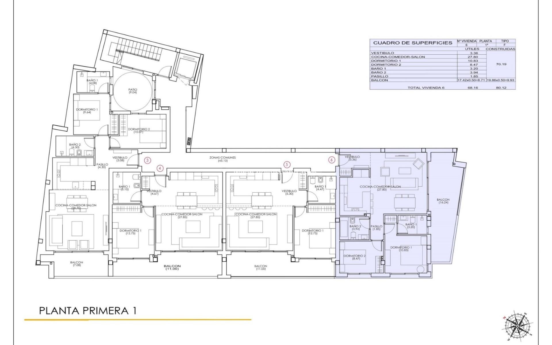 Neue Gebäude - Wohnung - Torrevieja - Playa del Cura