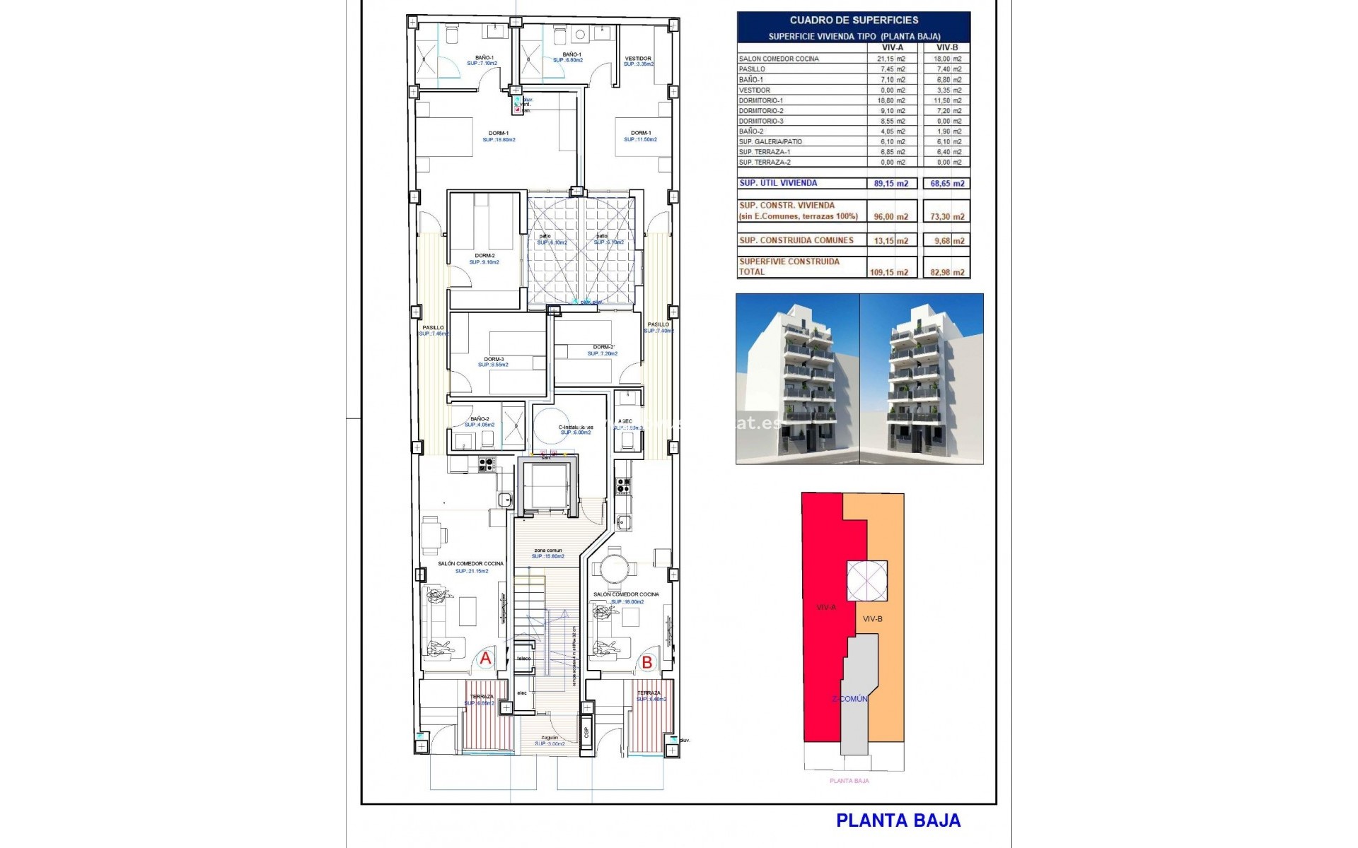 Neue Gebäude - Wohnung - Torrevieja - Playa del Cura