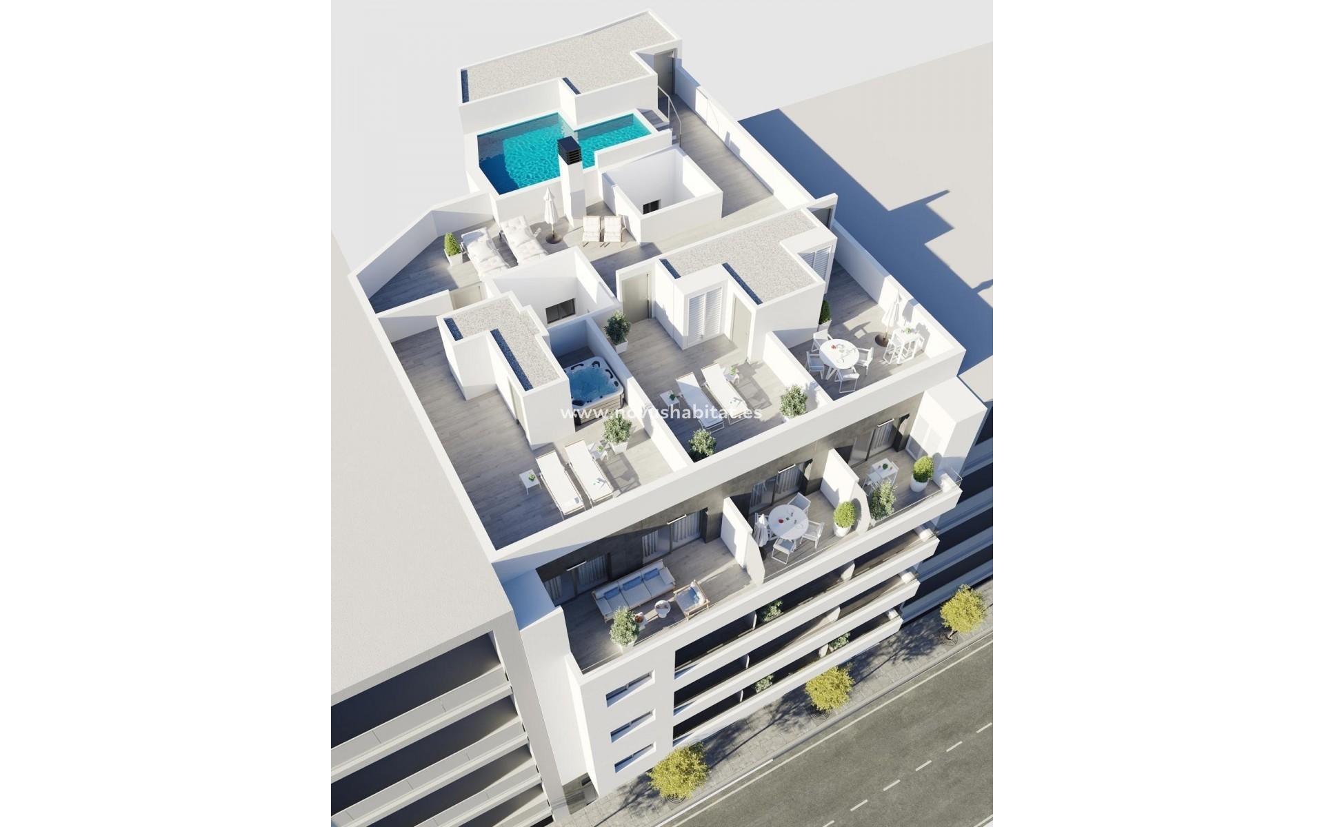 Neue Gebäude - Wohnung - Torrevieja