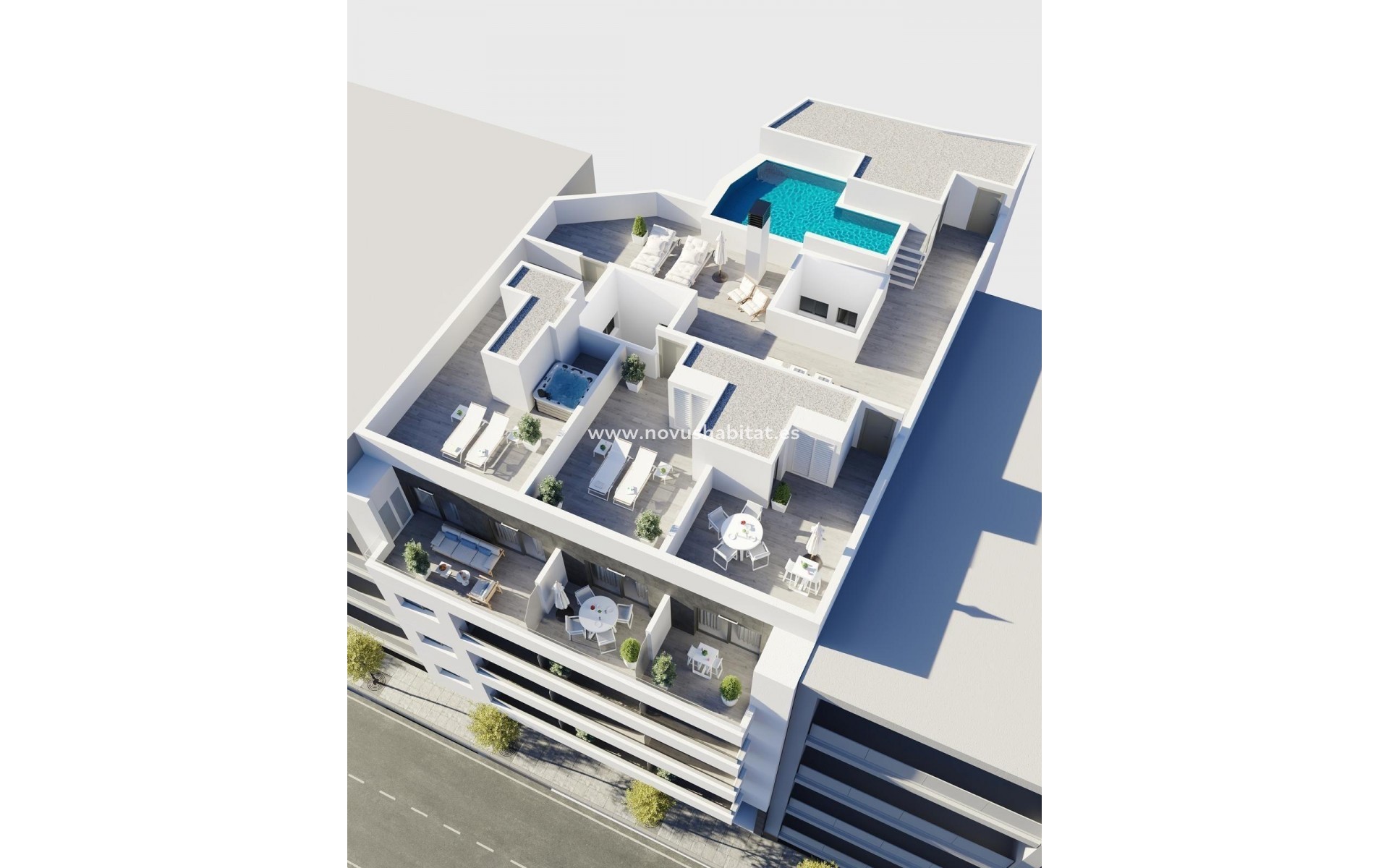 Neue Gebäude - Wohnung - Torrevieja
