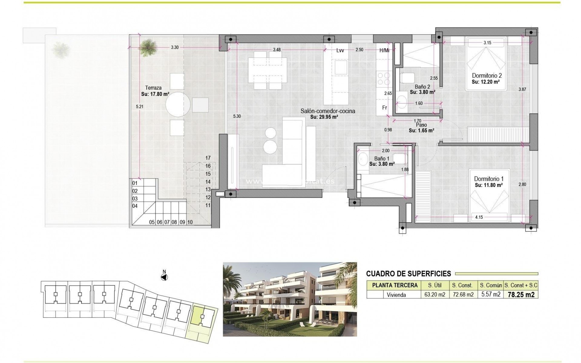 New Build - Apartment - Alhama de Murcia