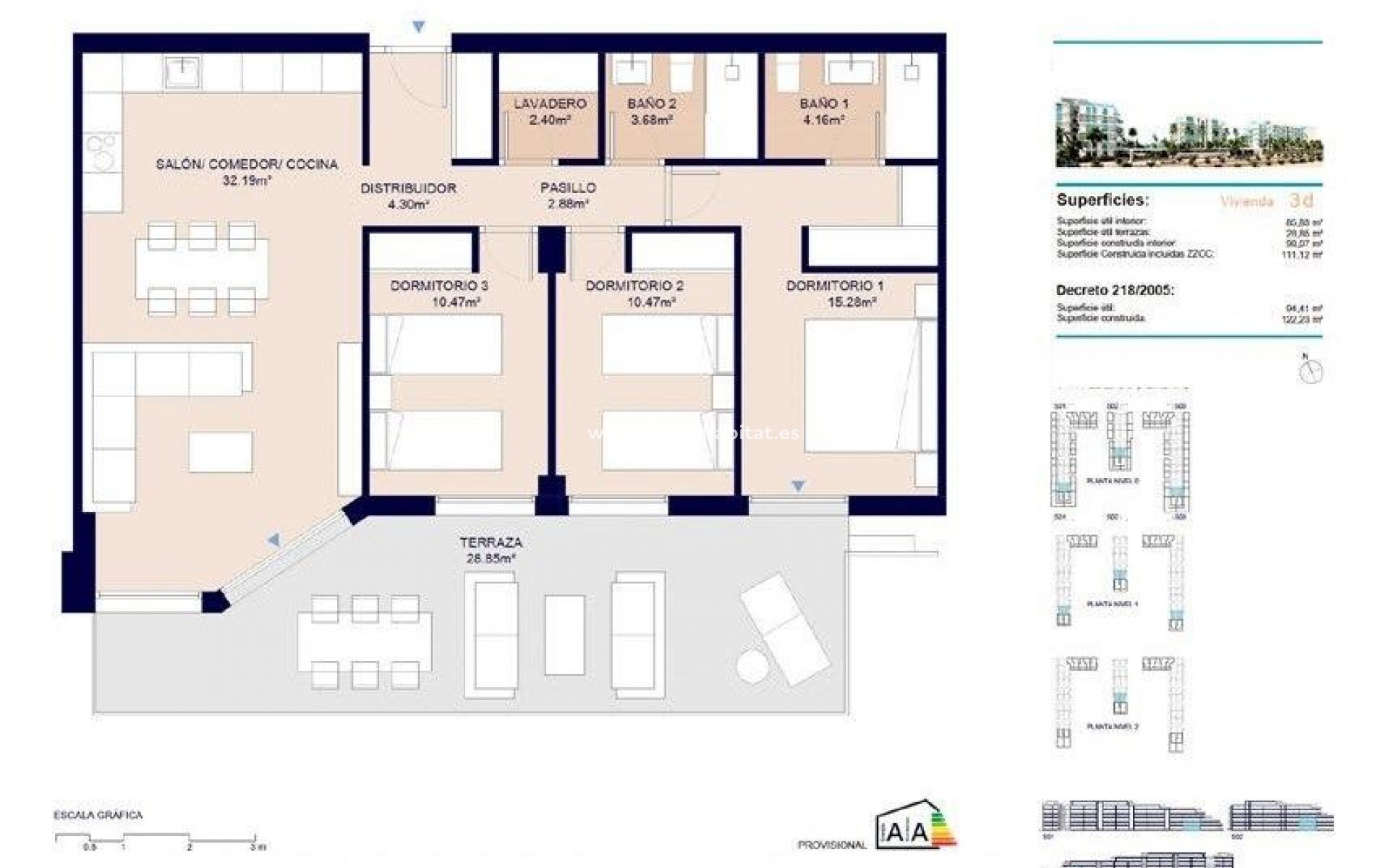 New Build - Apartment - Almerimar - 1ª Linea De Playa