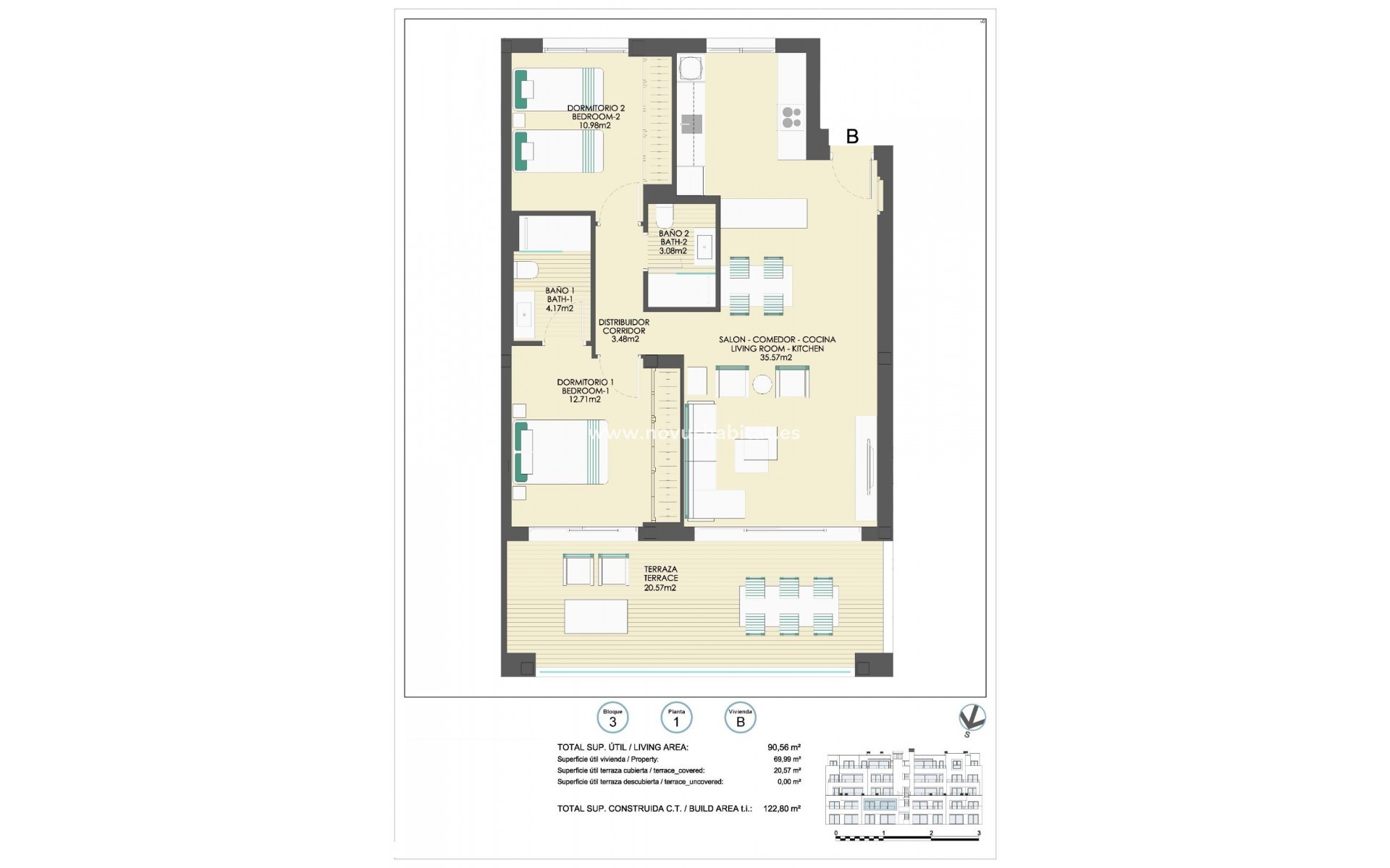 New Build - Apartment - Casares - Buenas Noches