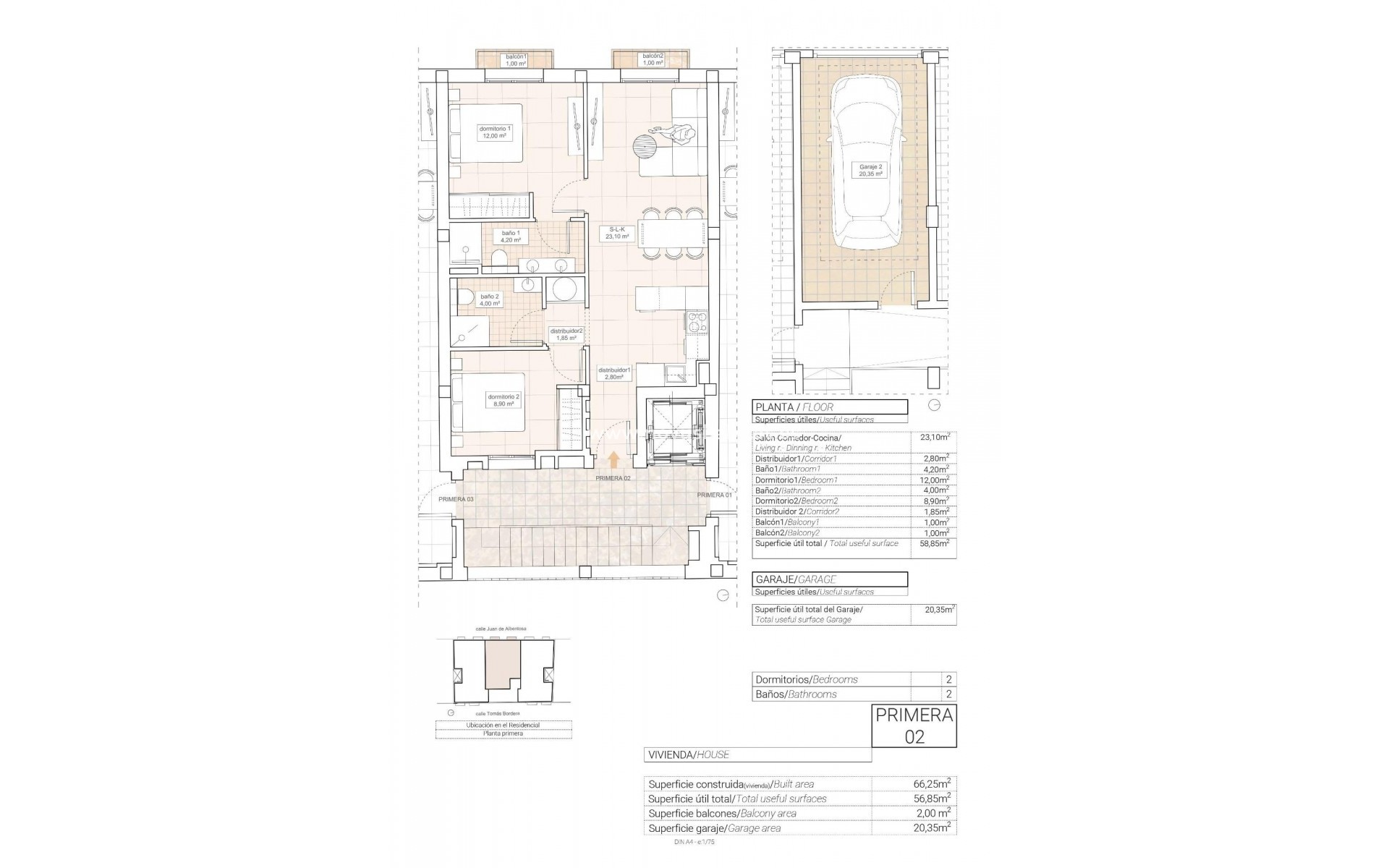 New Build - Apartment - Hondón de las Nieves