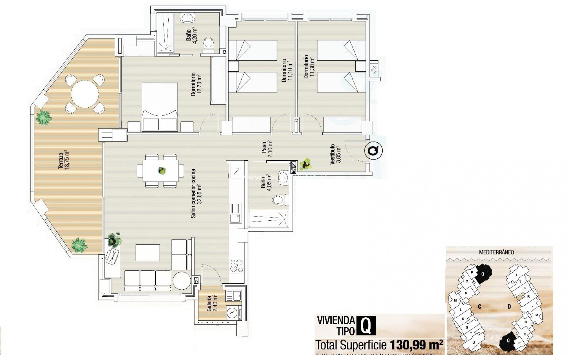 New Build - Apartment - La Manga del Mar Menor - La Manga Del Mar Menor