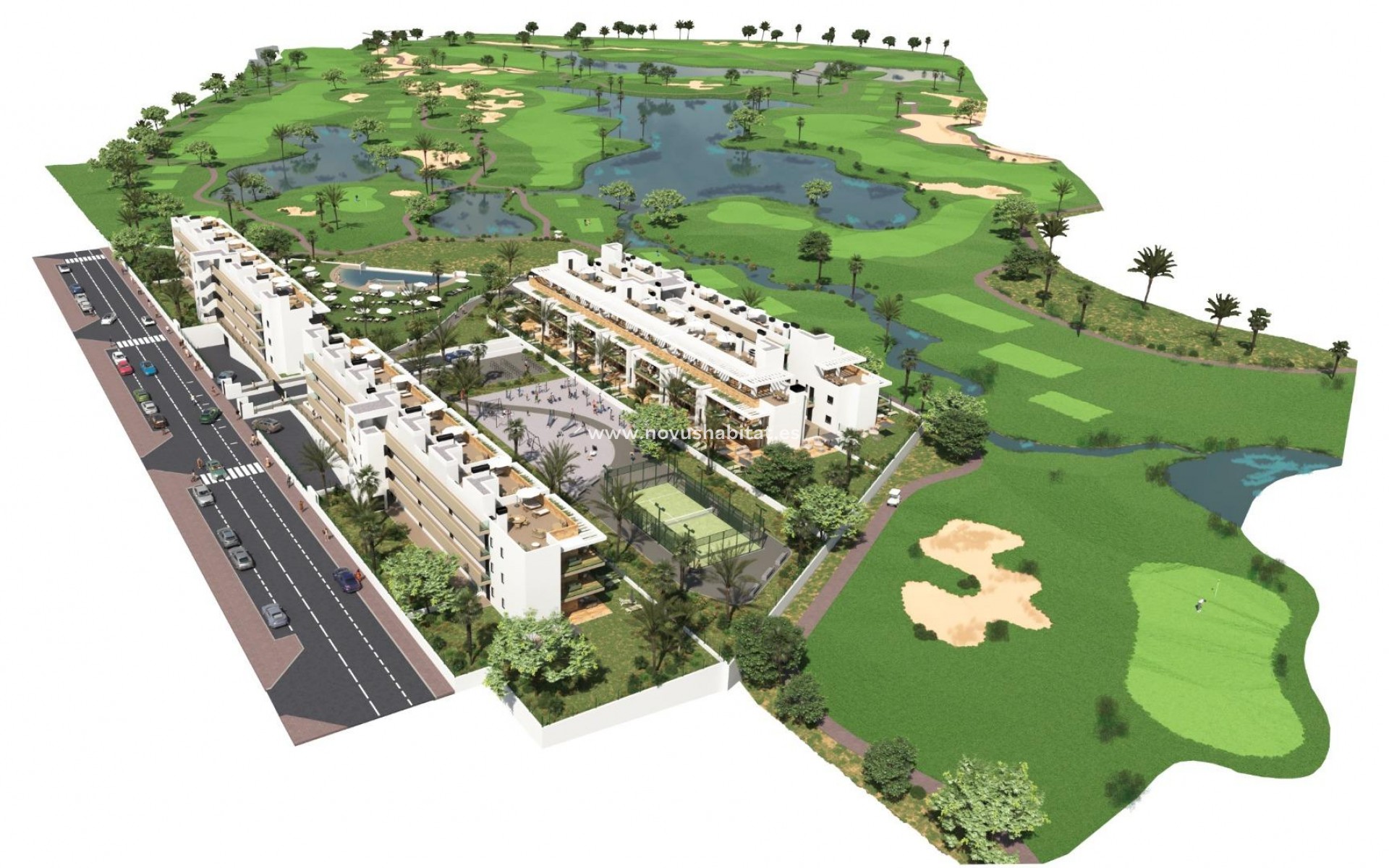 New Build - Apartment - Los Alcázares - Serena Golf