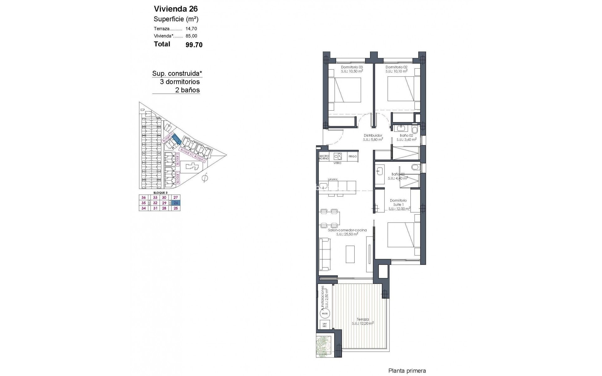 New Build - Apartment - Los Alcázares