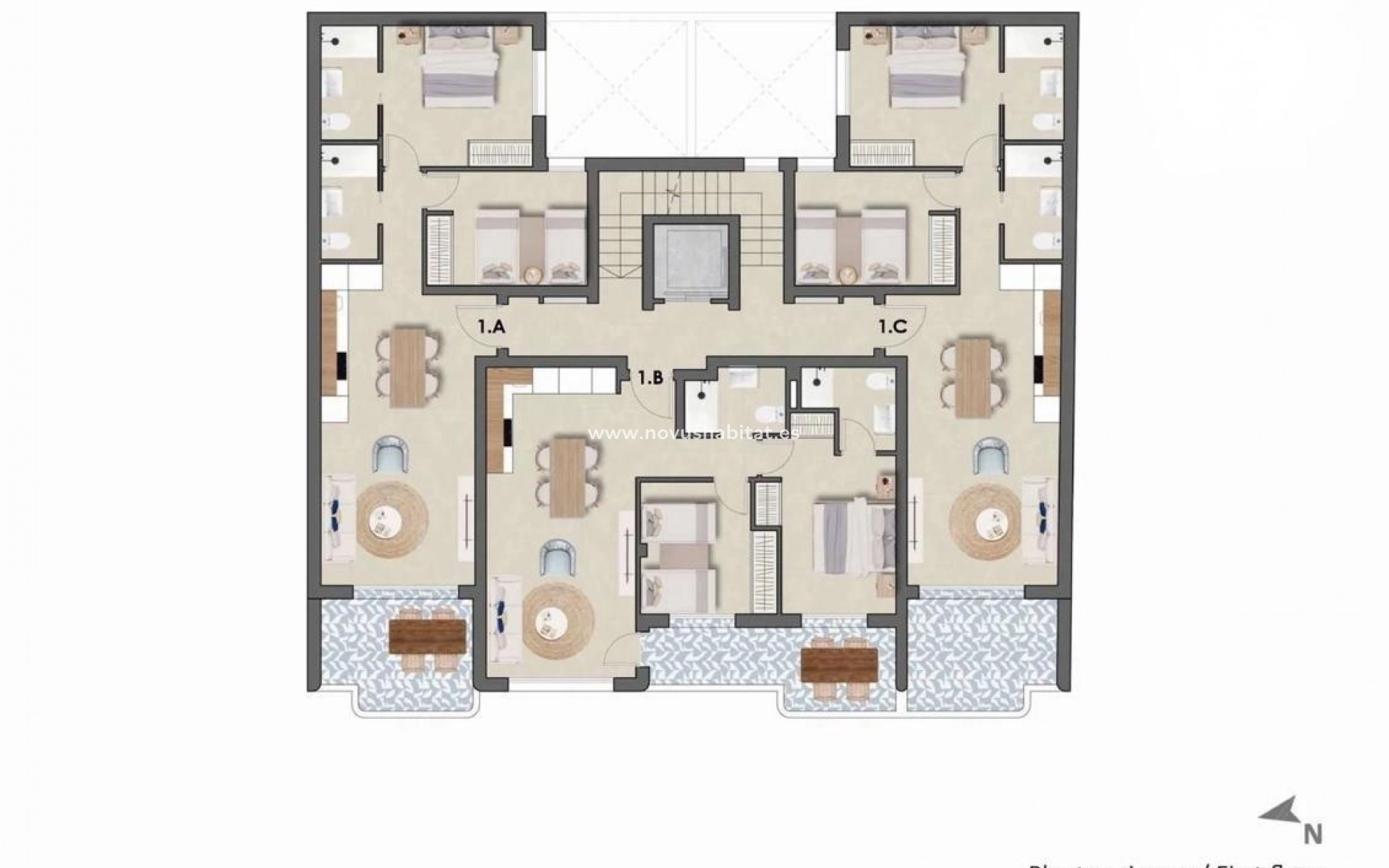New Build - Apartment - Pilar de la Horadada - Calle Magallanes, 8