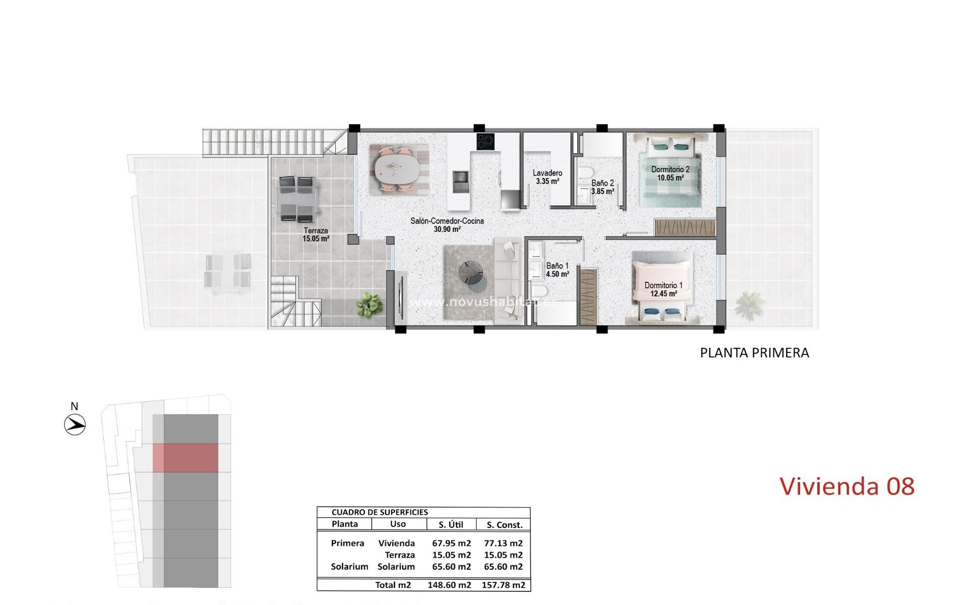 New Build - Apartment - Pilar de la Horadada