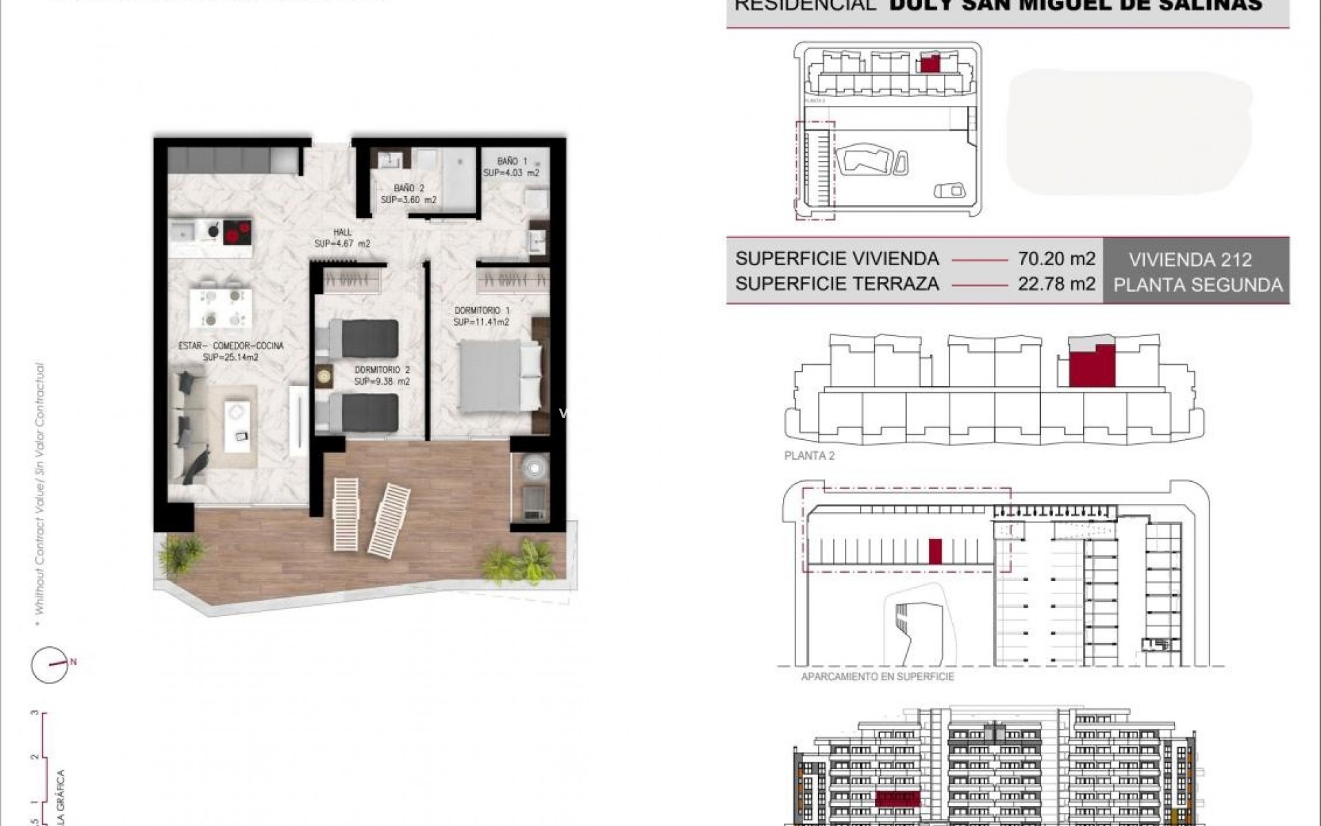 New Build - Apartment - San Miguel de Salinas - 03193
