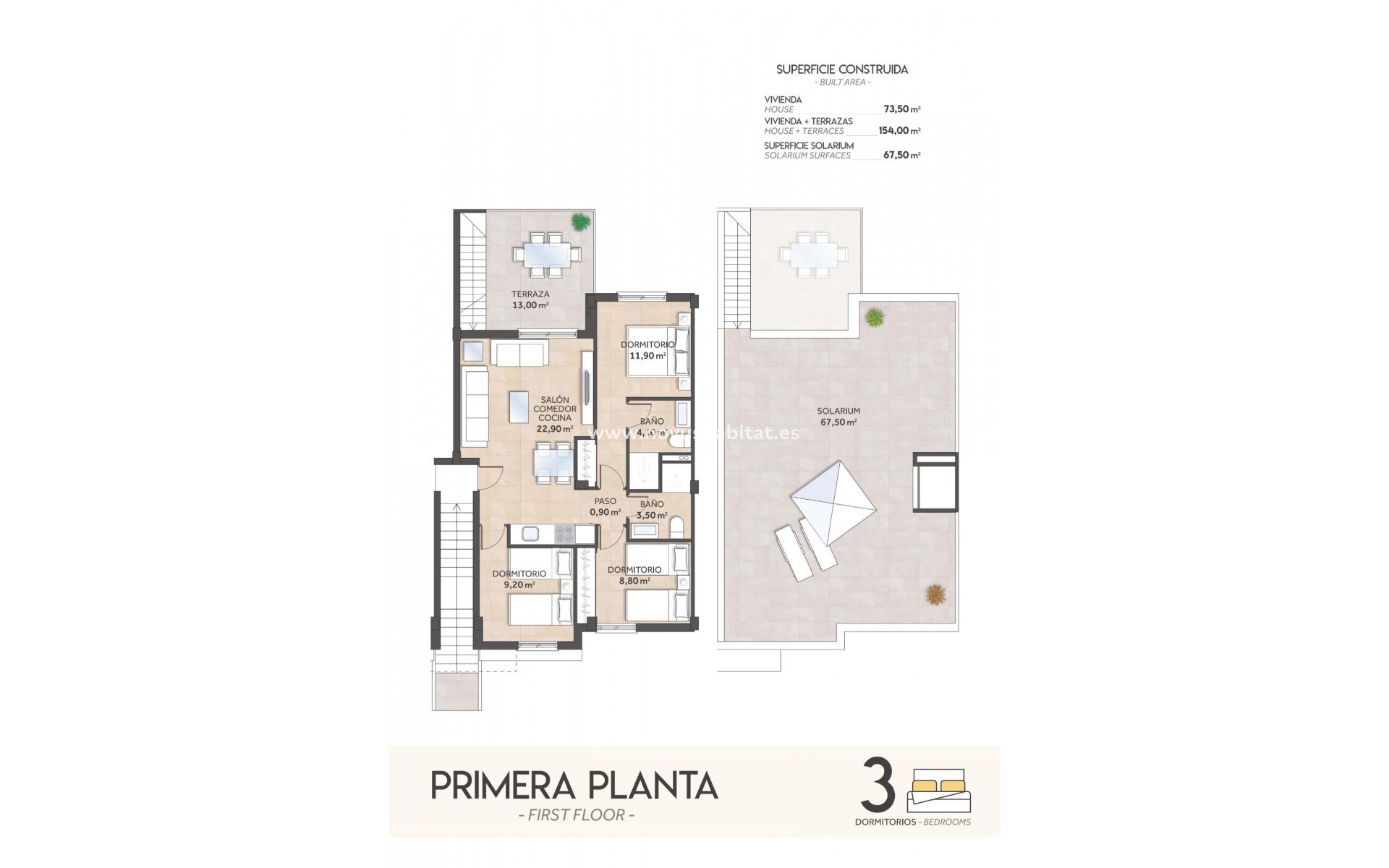 New Build - Apartment - San Miguel de Salinas