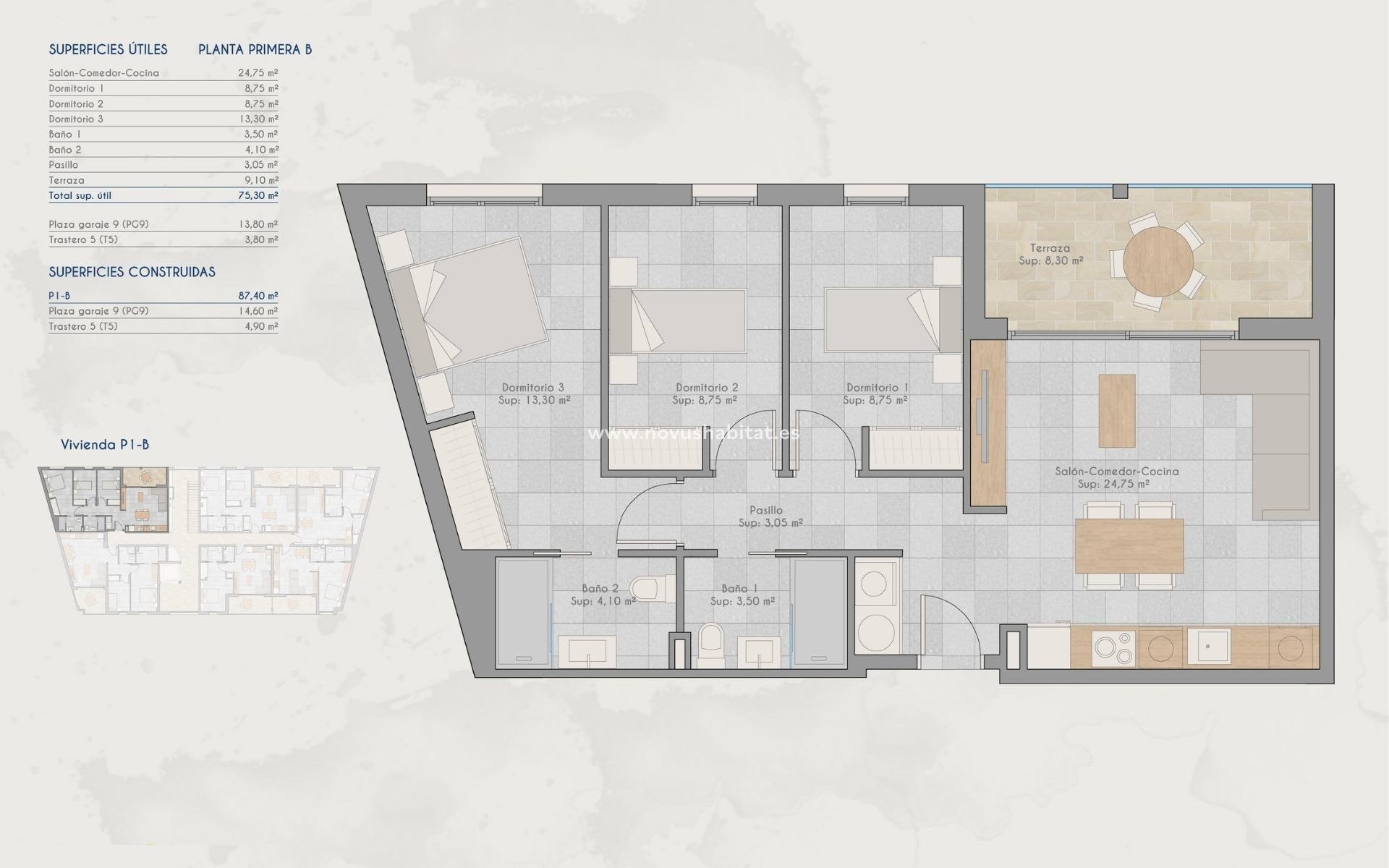 New Build - Apartment - San Pedro del Pinatar