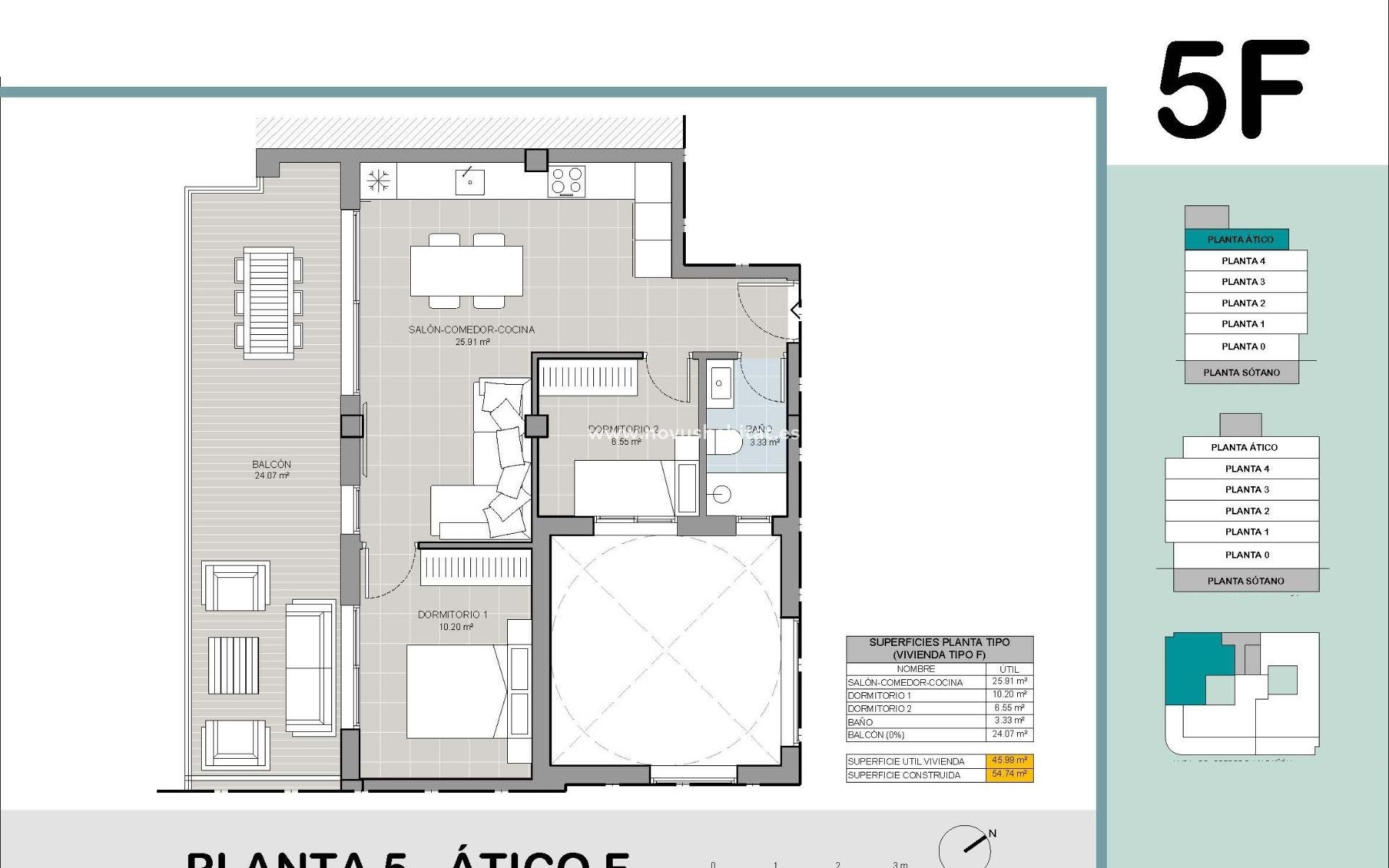 New Build - Apartment - Torrevieja