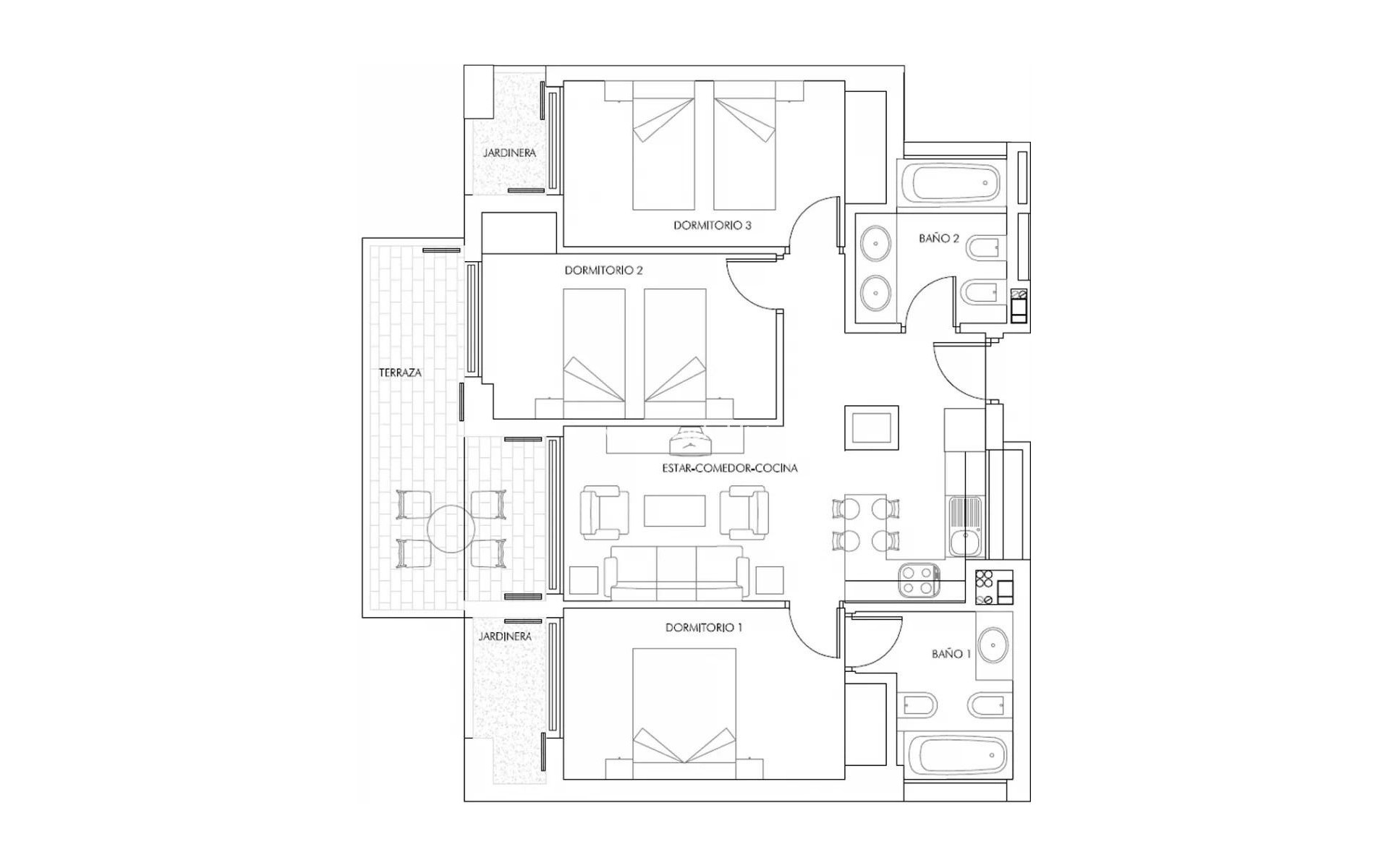 New Build - Apartment - Vera