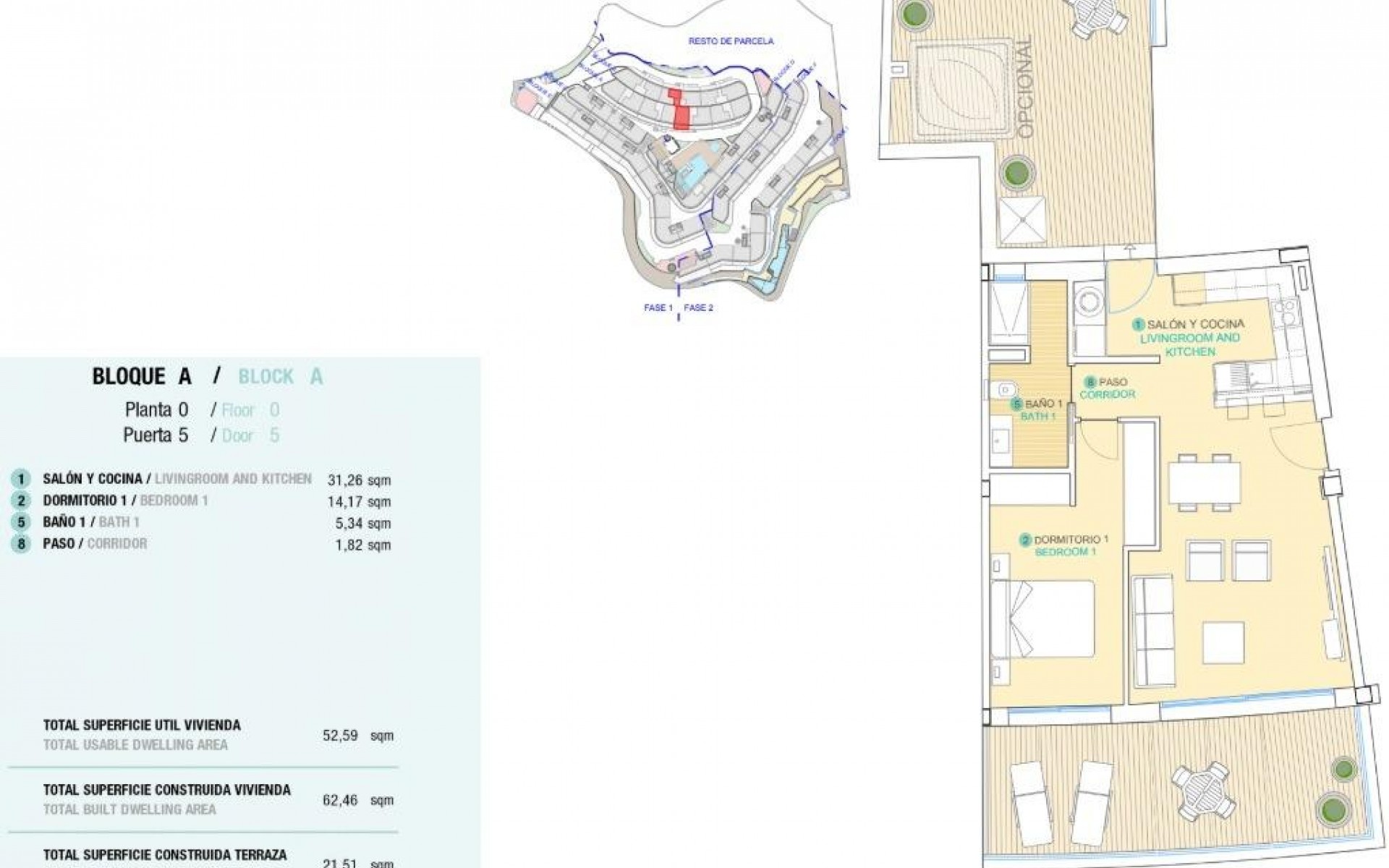 New Build - Ground floor apartment - Águilas