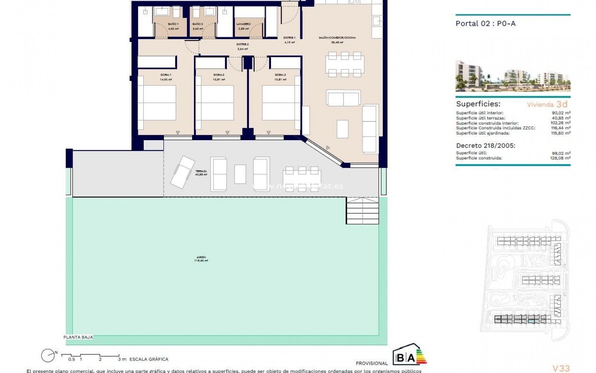 New Build - Ground floor apartment - Almerimar