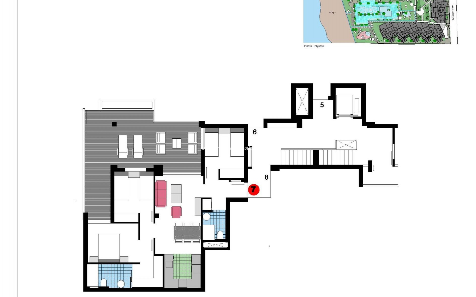 New Build - Ground floor apartment - Denia