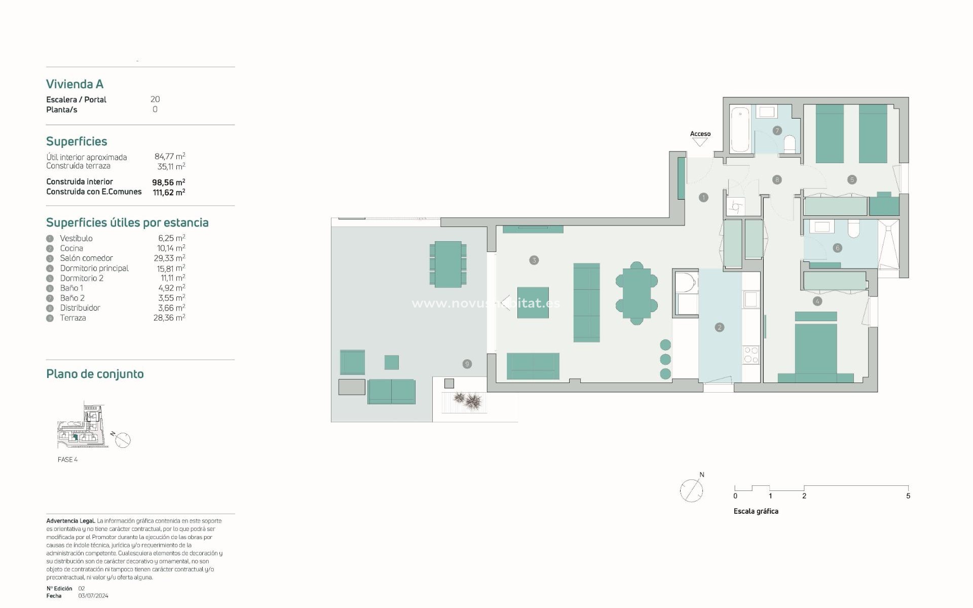 New Build - Ground floor apartment - Estepona