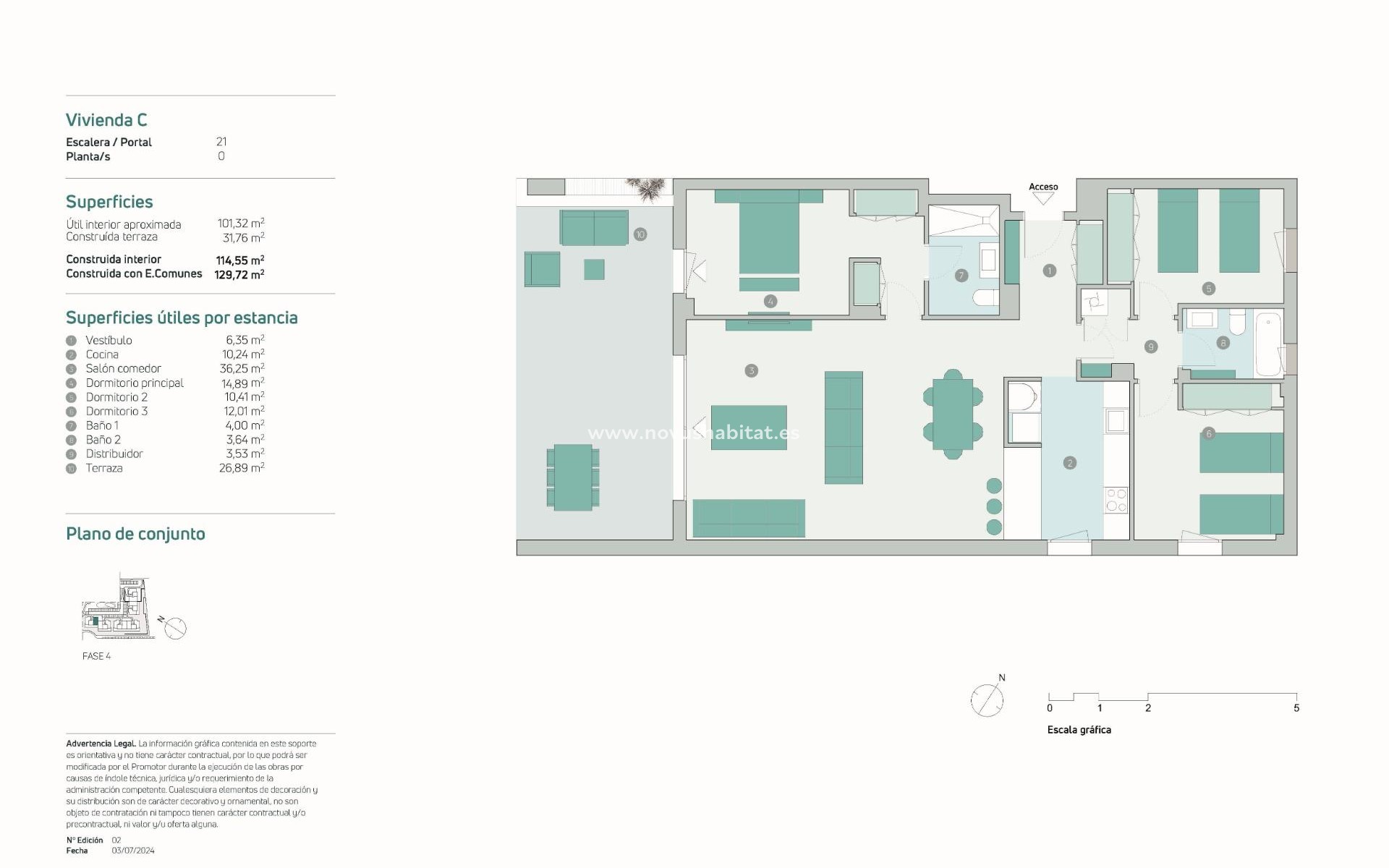New Build - Ground floor apartment - Estepona