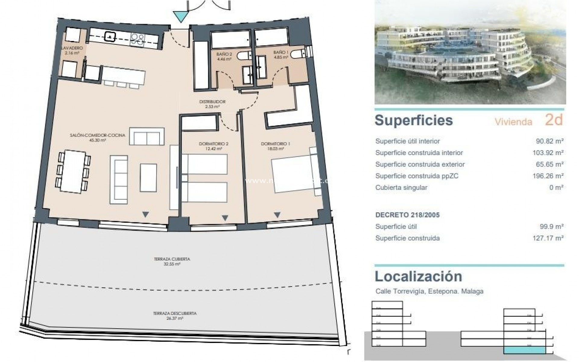 New Build - Ground floor apartment - Estepona