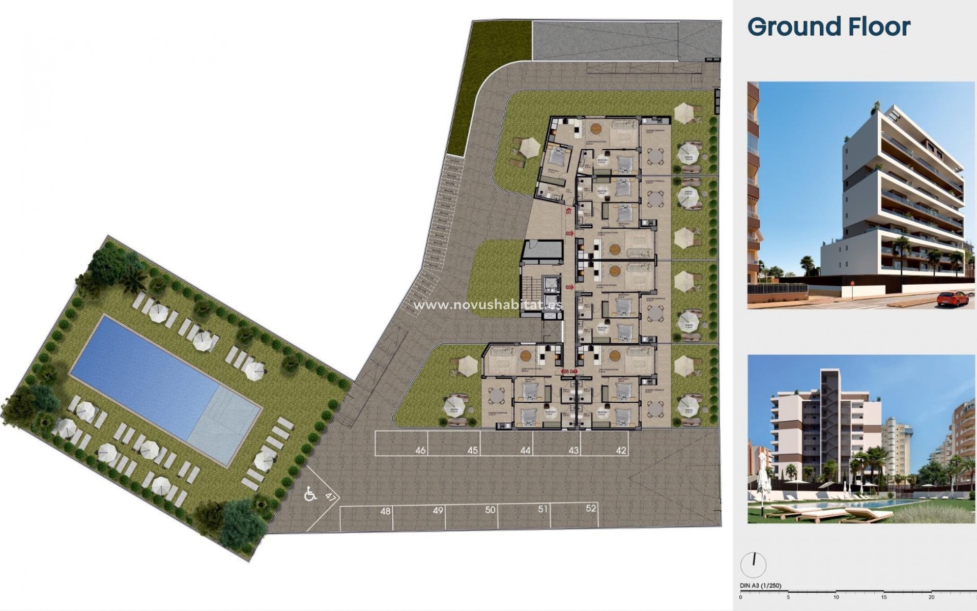 New Build - Ground floor apartment - Guardamar del Segura