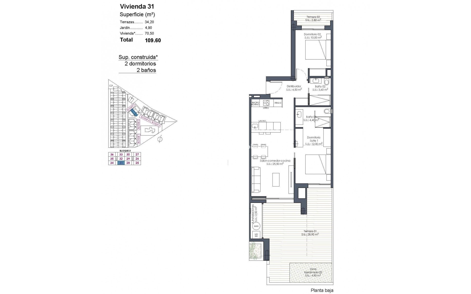 New Build - Ground floor apartment - Los Alcázares