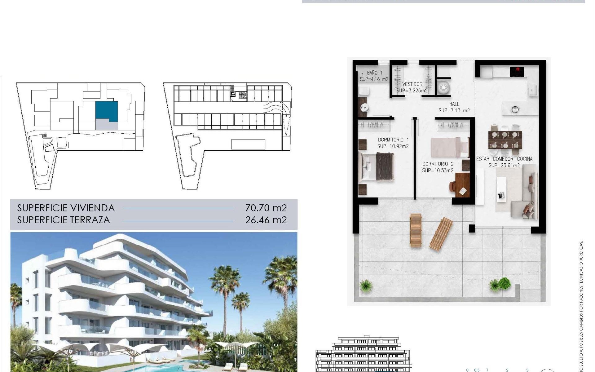 New Build - Ground floor apartment - Pilar de la Horadada