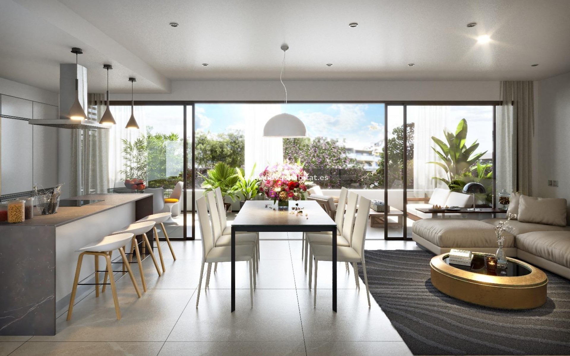 New Build - Ground floor apartment - San Juan de Alicante