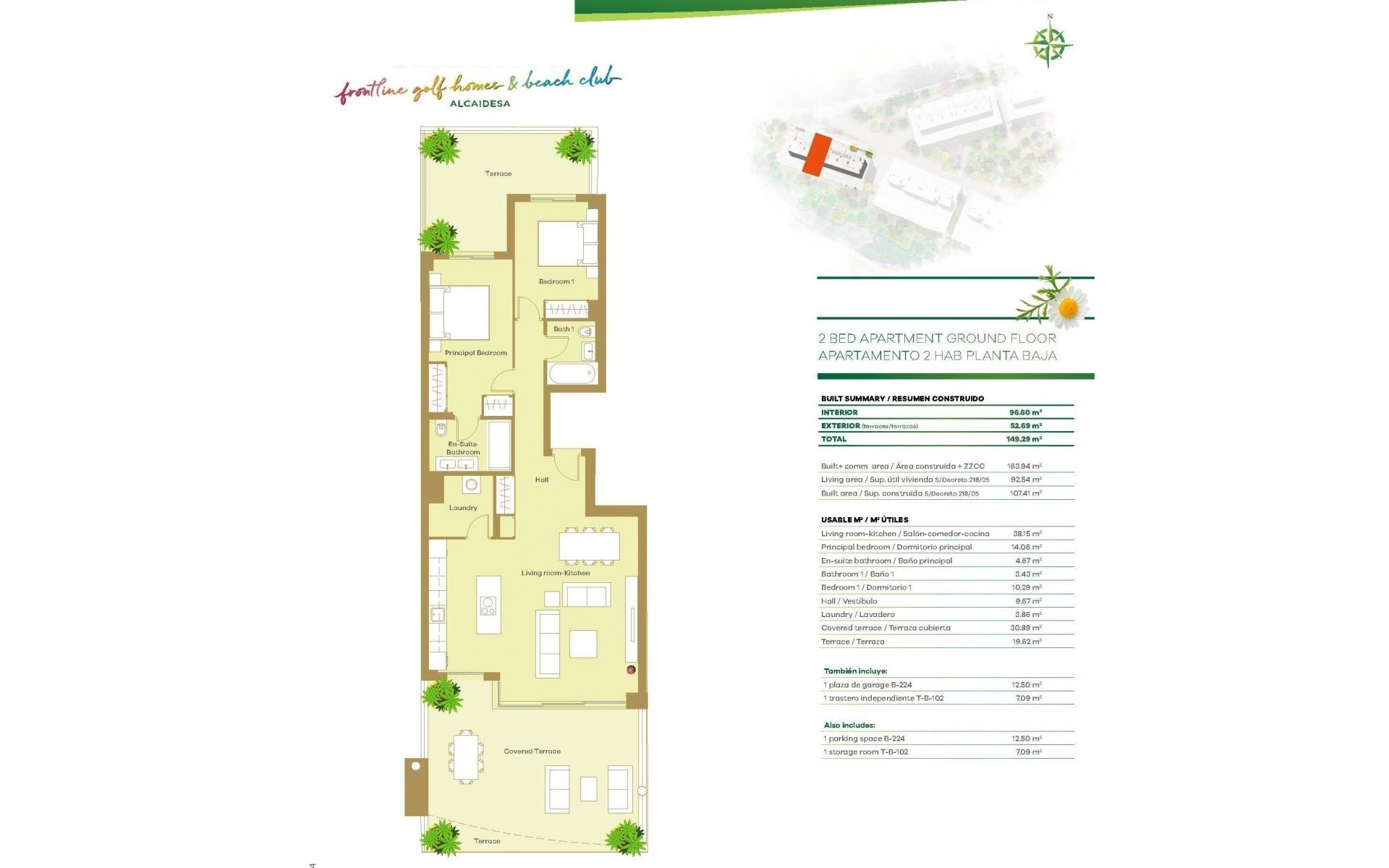 New Build - Ground floor apartment - San Roque