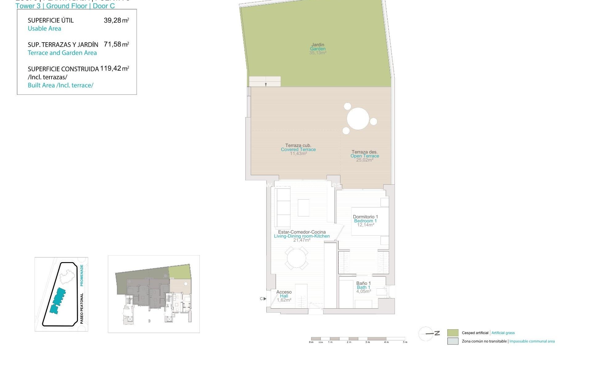 New Build - Ground floor apartment - Villajoyosa