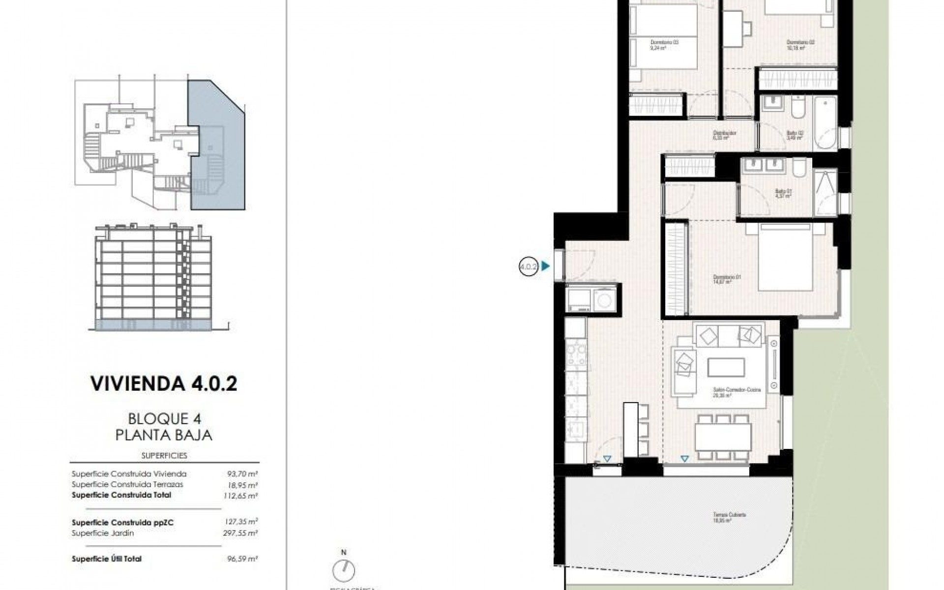 New Build - Ground floor apartment - Villajoyosa