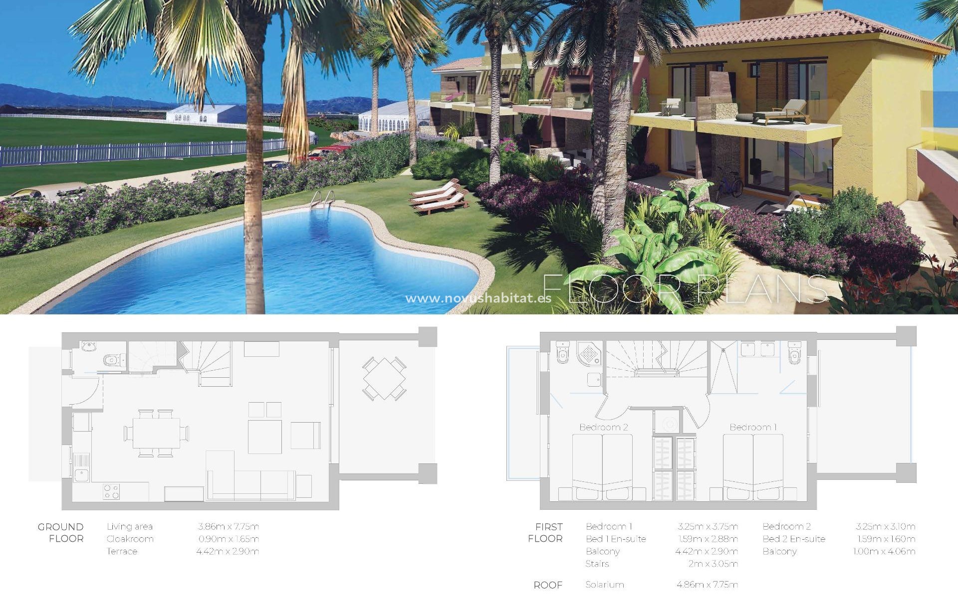 New Build - Townhouse - Cuevas Del Almanzora - Desert Spring Golf