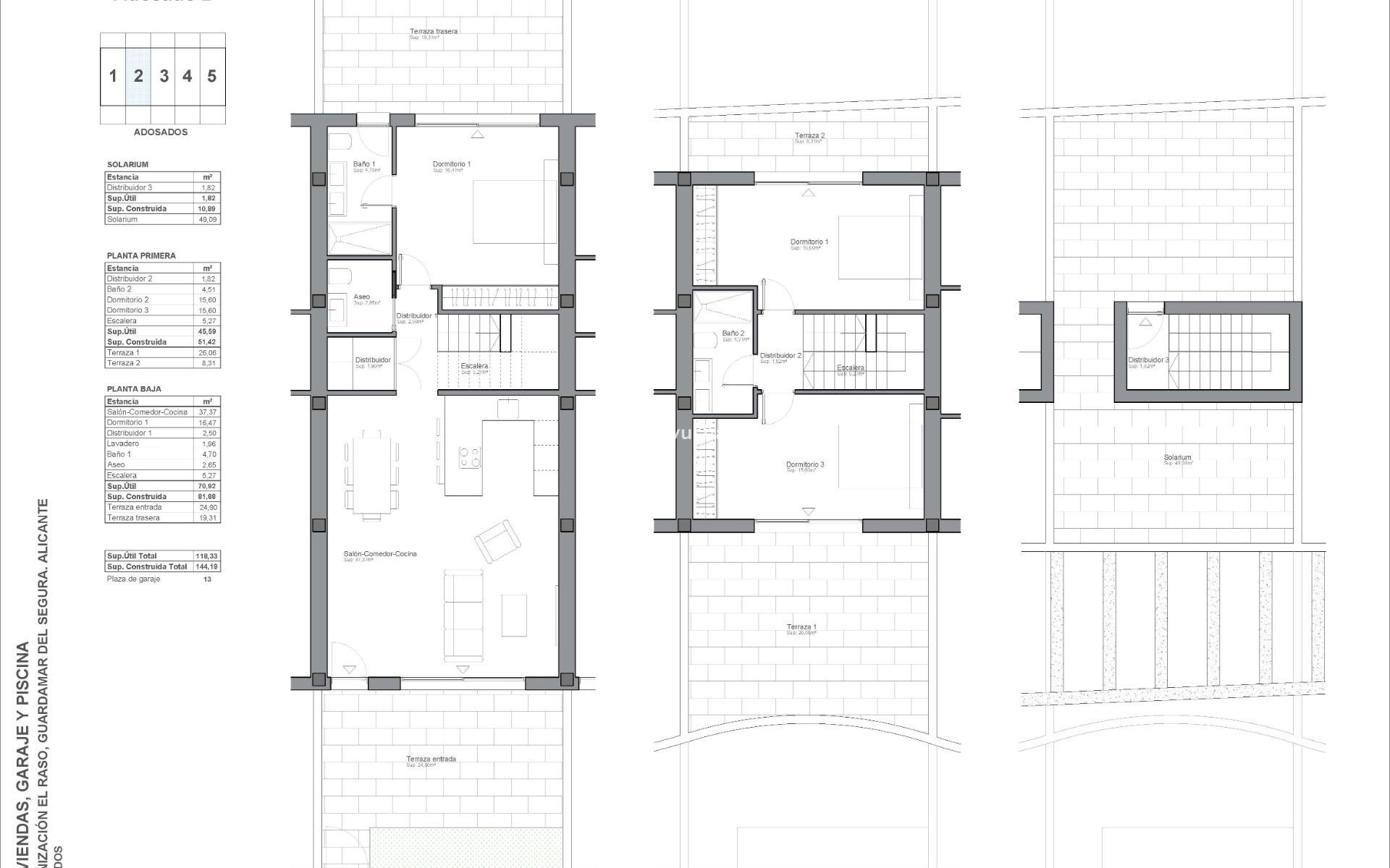 New Build - Townhouse - Guardamar del Segura