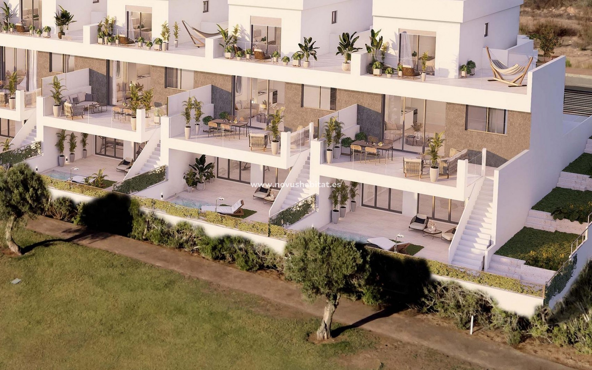 New Build - Townhouse - Los Alcázares - Serena Golf